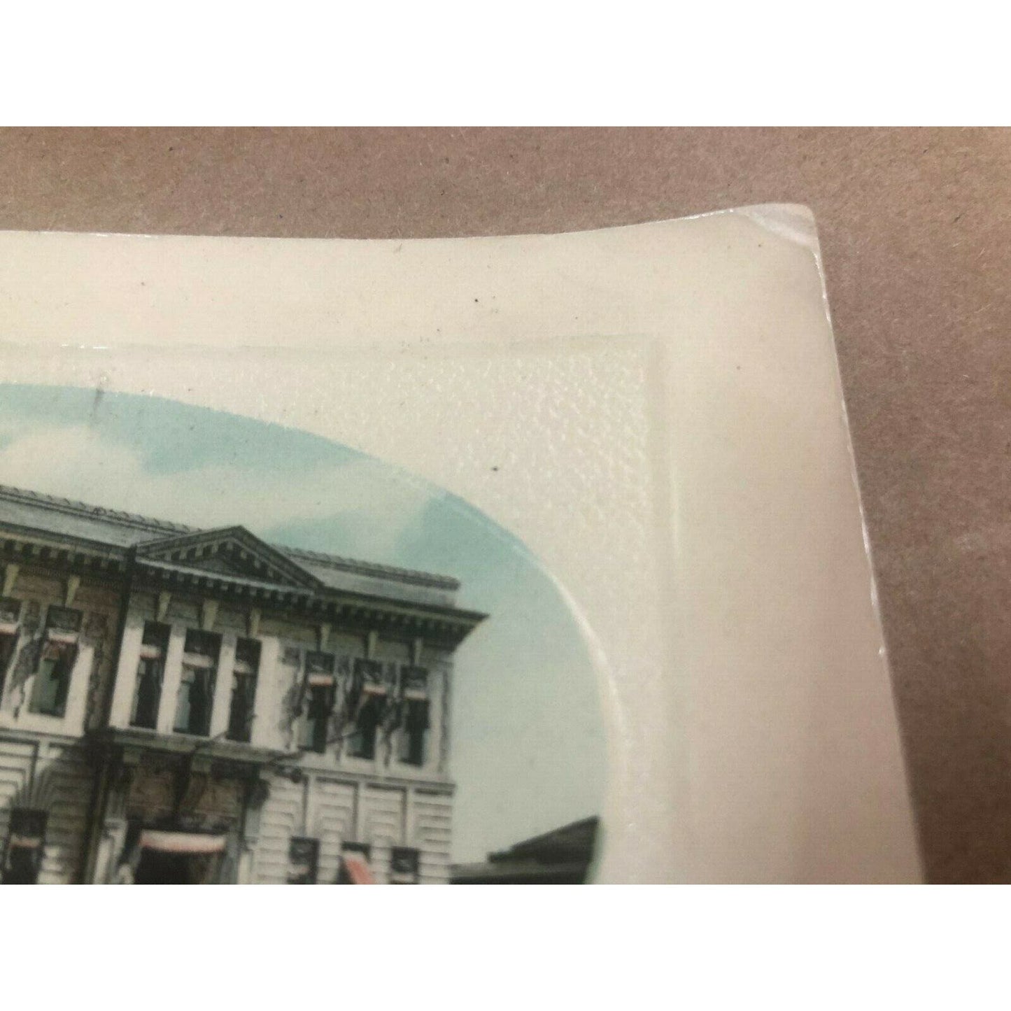 Vintage c1911 RPPC Postcard - City Hall, Fresno, Cal