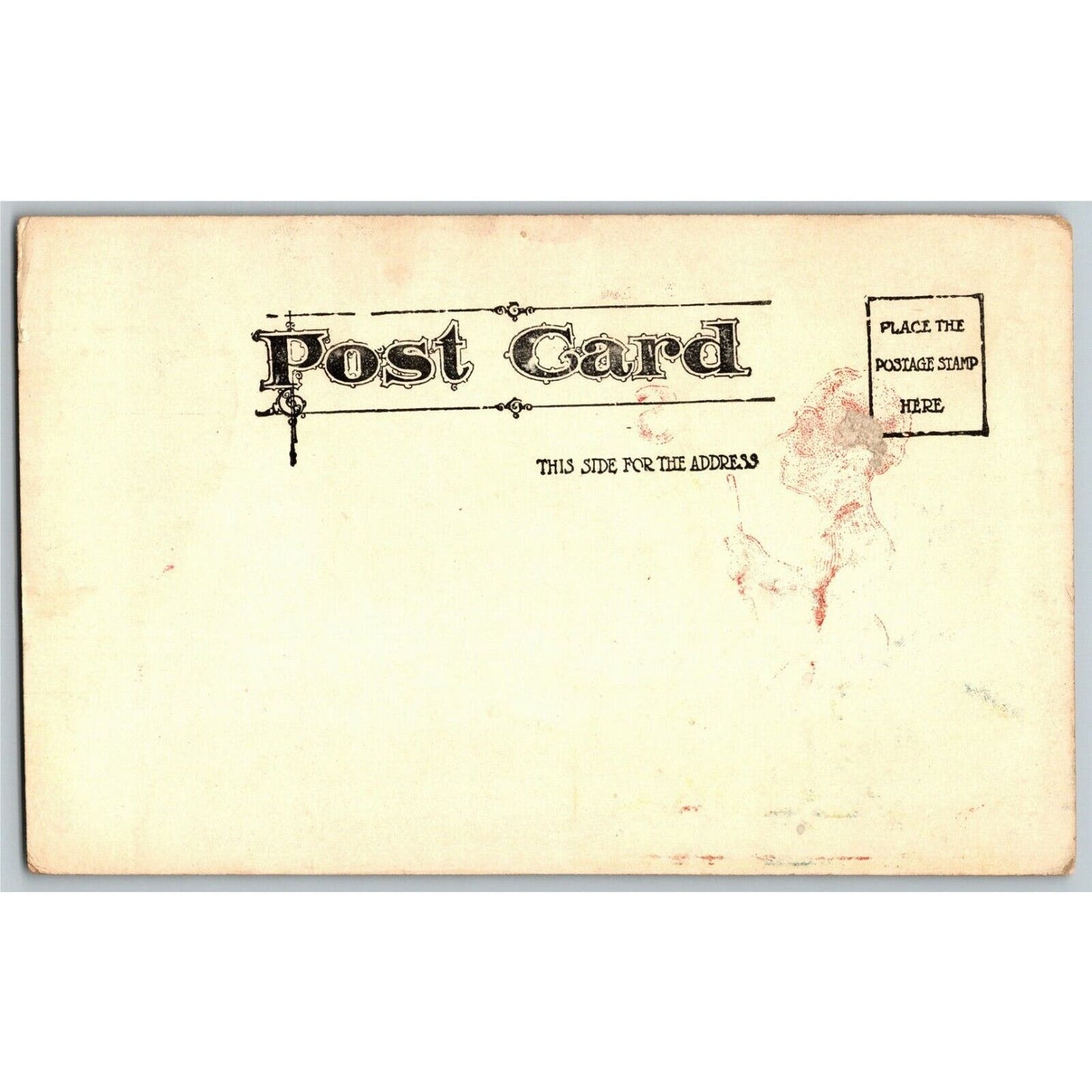 "Striking A Balance" c1905 Vintage Undivided Unposted Comic Humor Postcard