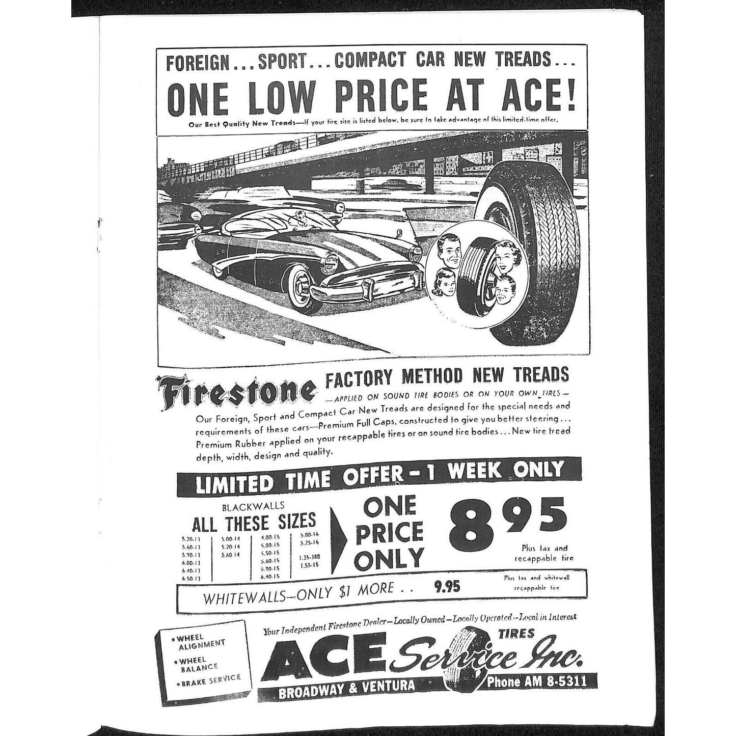 Scarce 6/15/63 Auto Racing USAC Midget Program Ascot Park Nat. Champ. 28pp