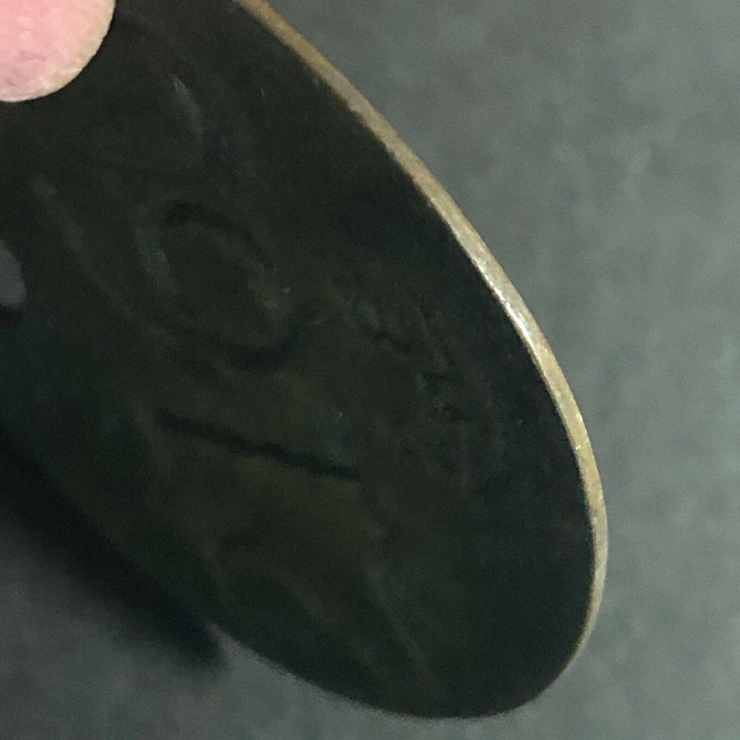32mm Mining IR Equip.Ingersoll Rand Brass "2160" Tag / Token - Fauver Coll.