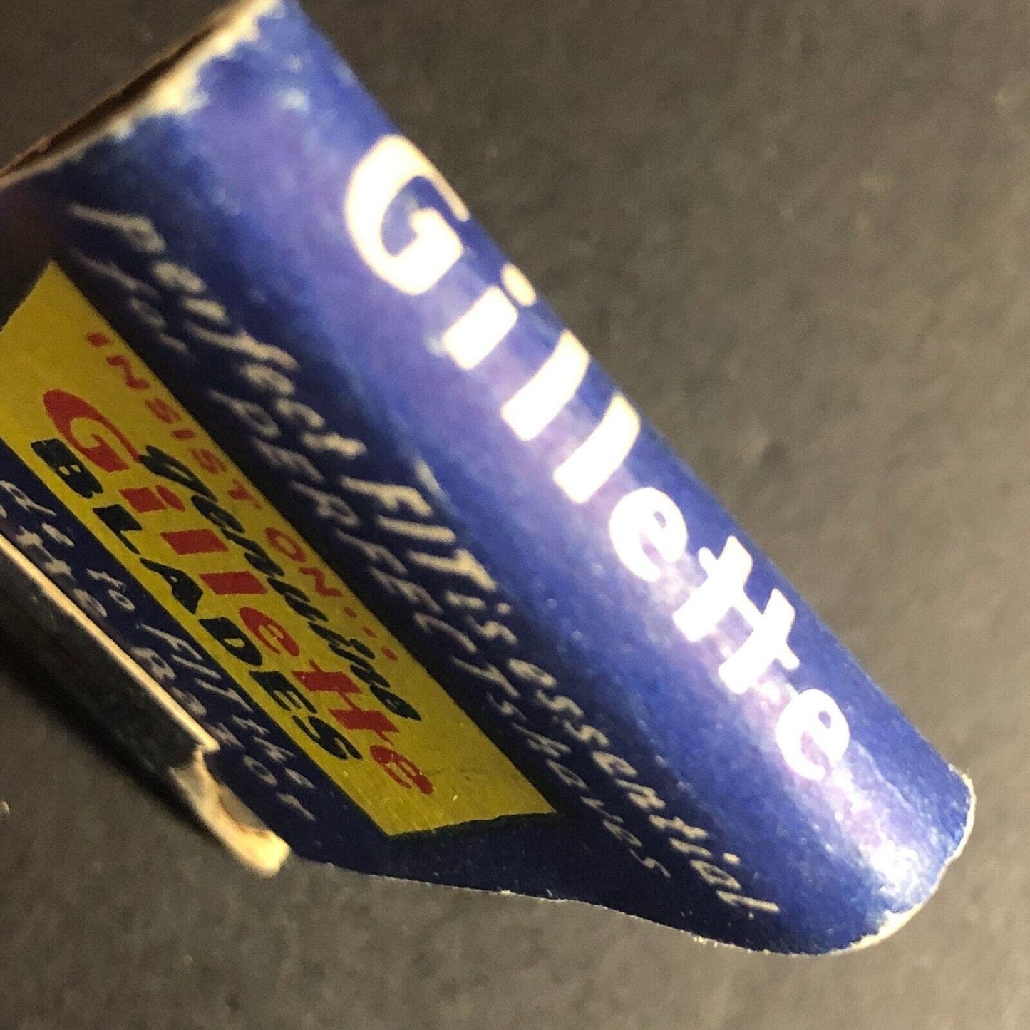Gillette Razors and Blades Matchbook c1930's-40's Full 20-Strike - Damage