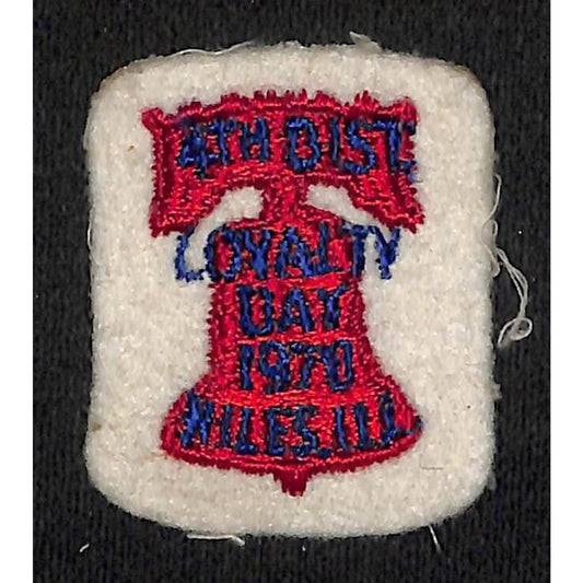 BSA 1970 4th District Loyalty Day Niles, IL Embroidered Patch