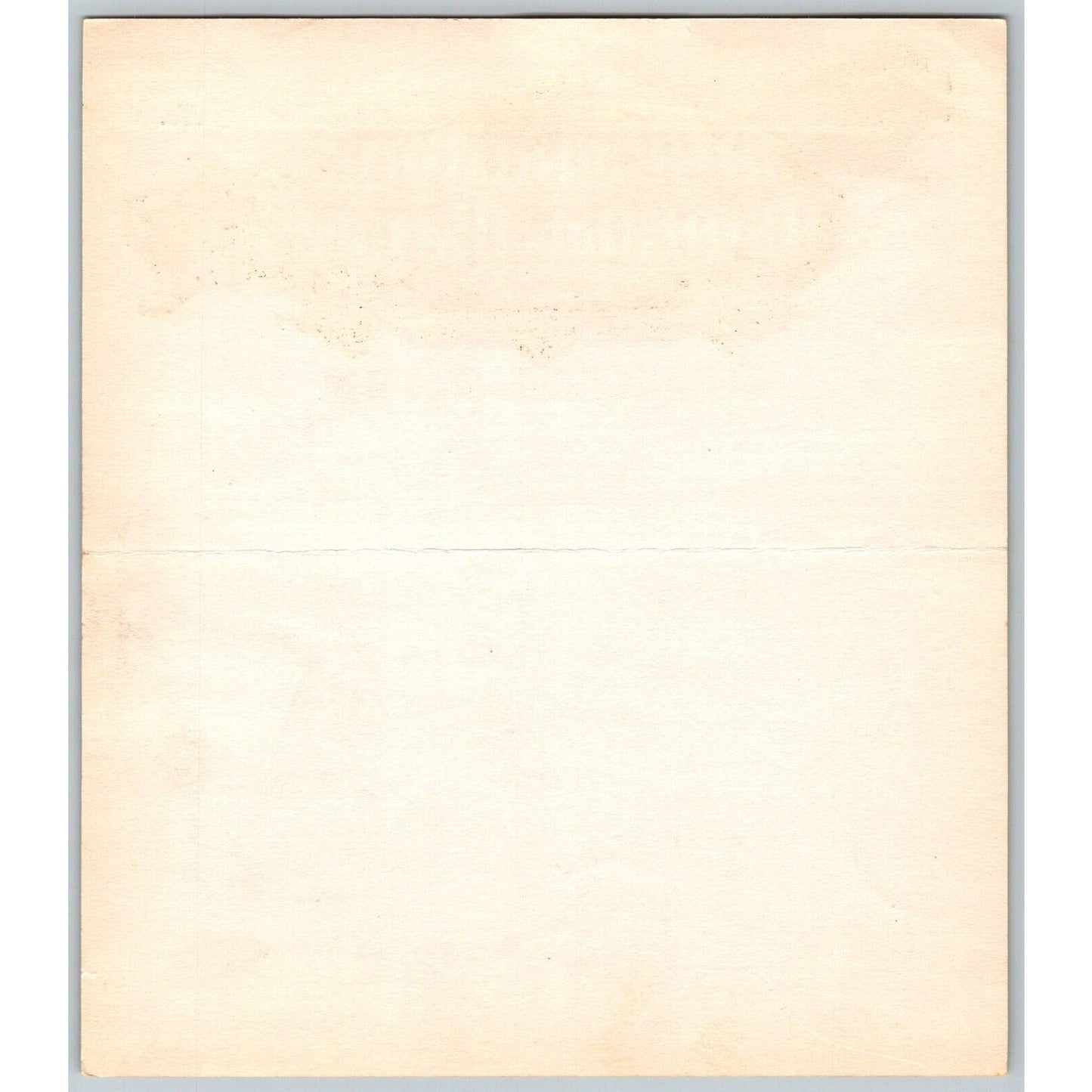 1946 Ringling Bros Barnum Bailey Circus Route Card Akron Columbus Dayton