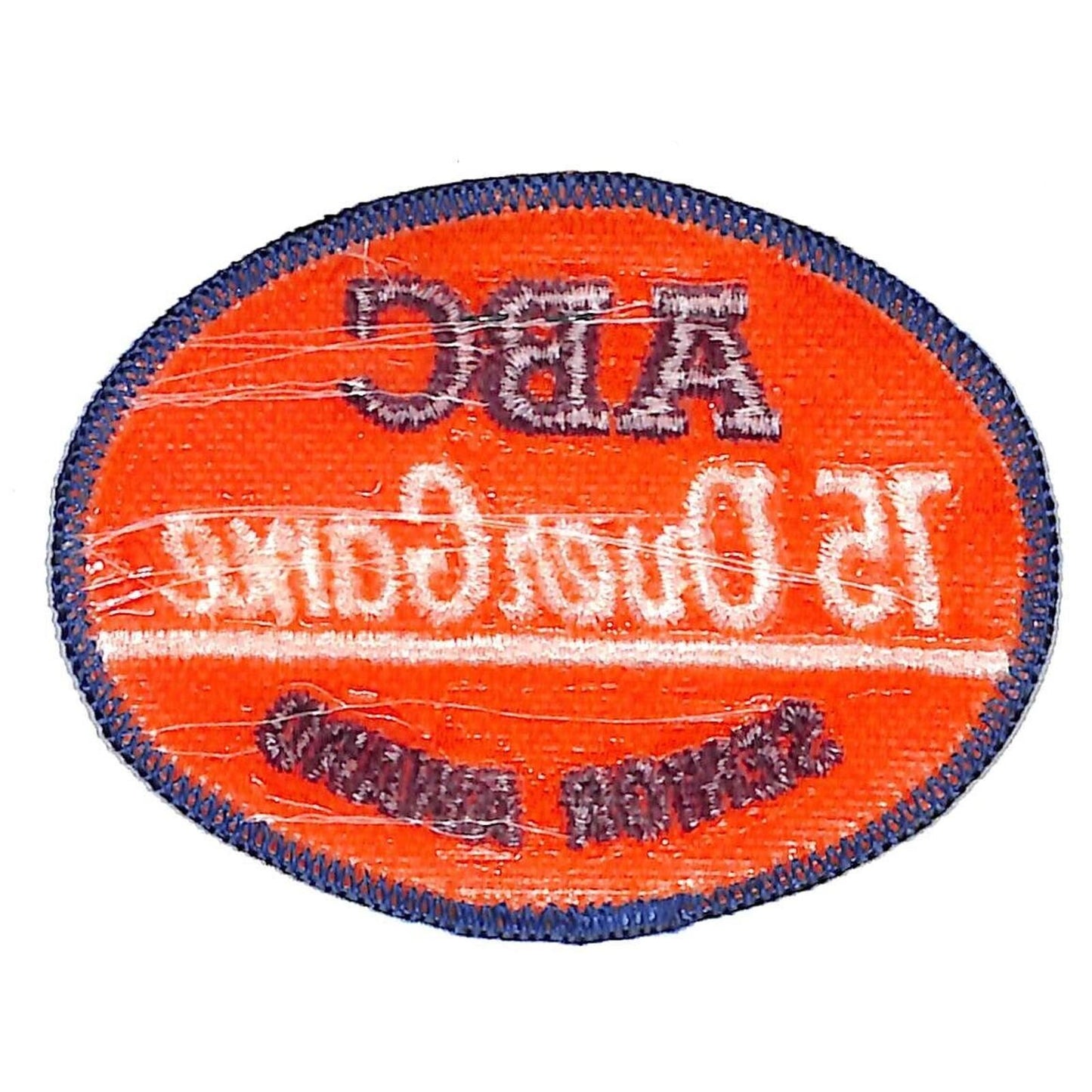 75 Over Game Senior Award ABC Embroidered Bowling Patch