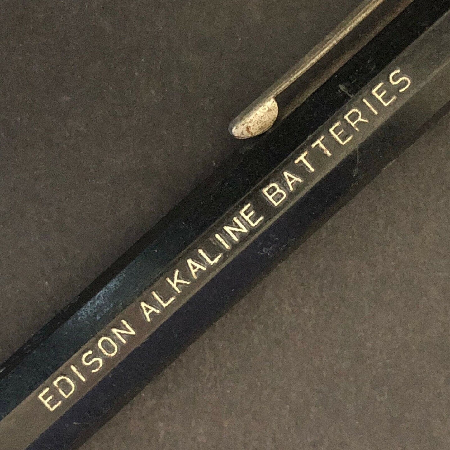 Advertising Mechanical Pencil "Edison Alkaline Batteries" c1940's-50's
