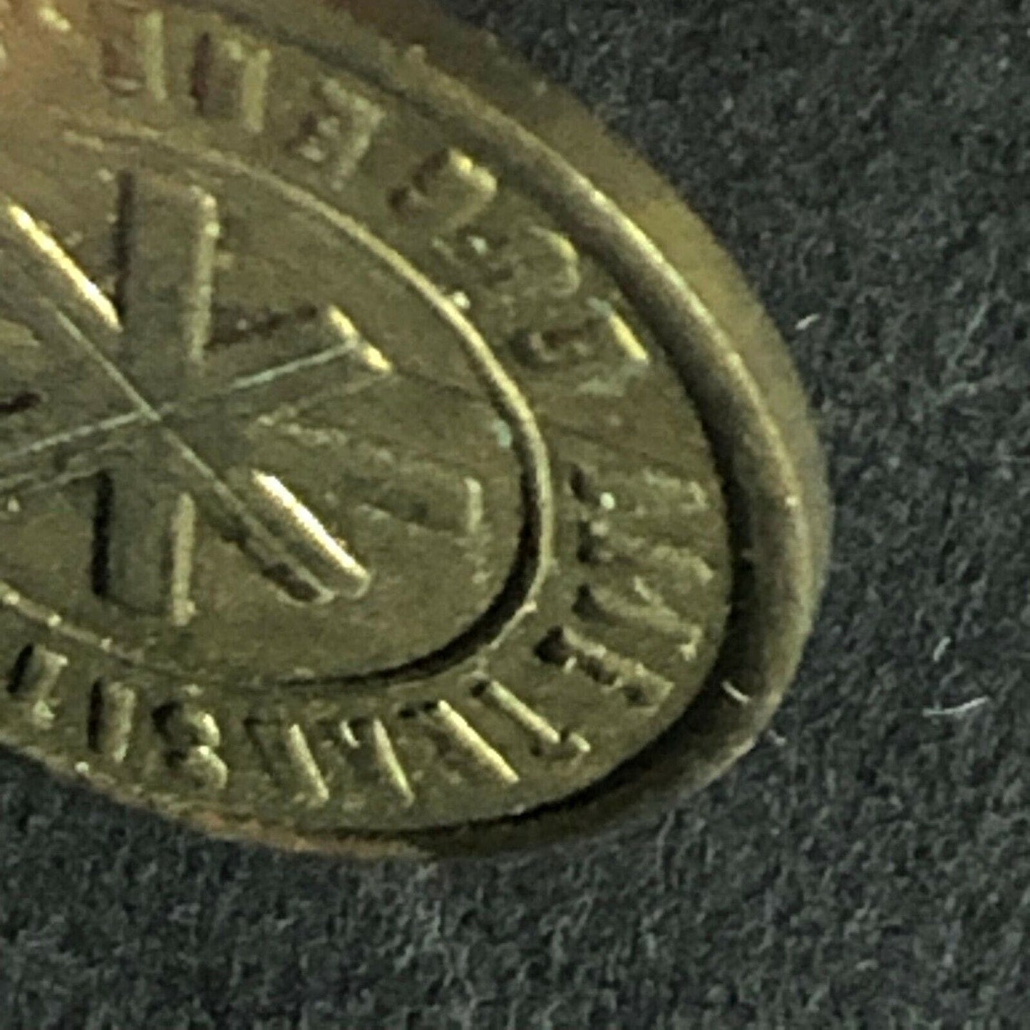 Vintage Lane Transit District Eugene ORE G/F One Fare Transit Token 16.5mm 1974