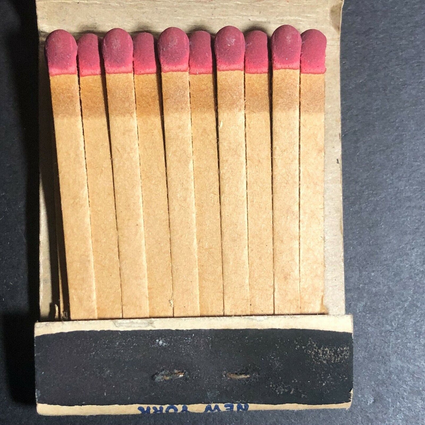 1930's-40's Full Matchbook - Bromo-Seltzer "For Headache"