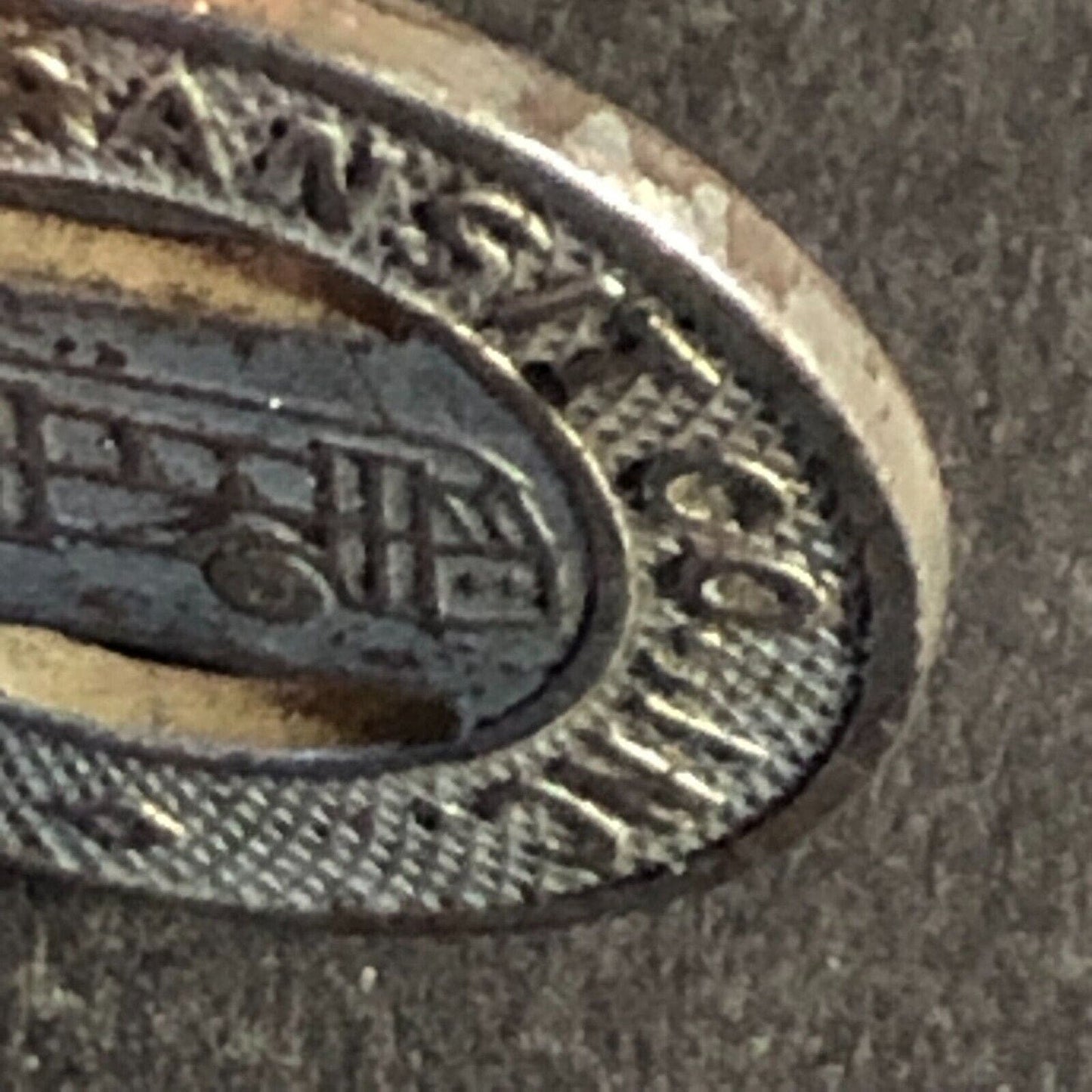 Gastonia Transit Co. (NC) Brass G/F One Fare Bus Token 16.4mm