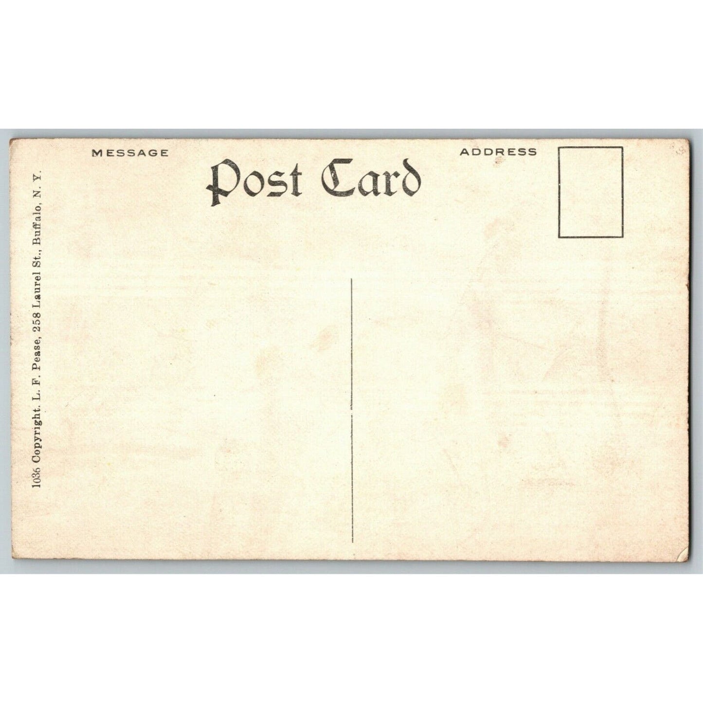 c1920's "May Your Birthdays.." L.F.P. Poem Floral - Vintage Postcard