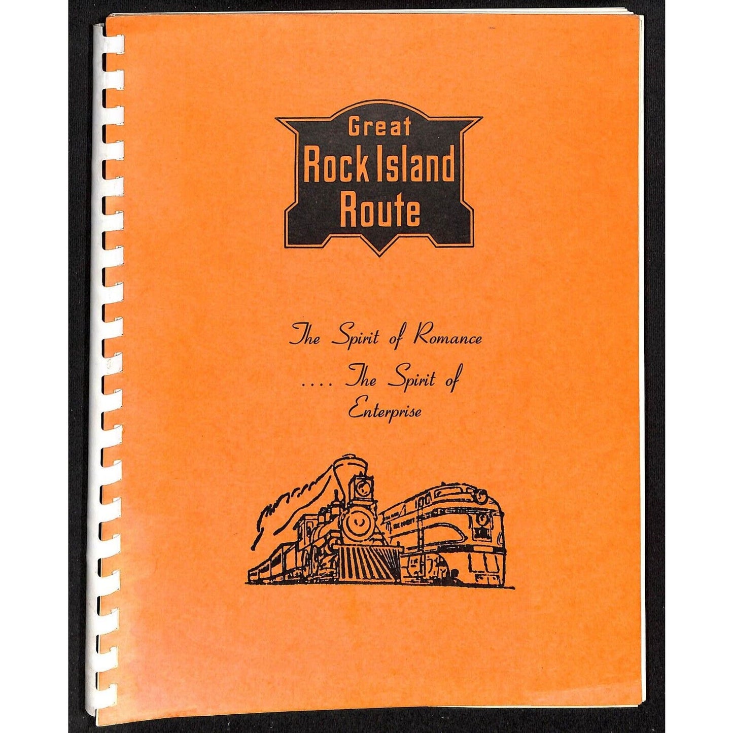 Great Rock Island Route 1974 Reprint of 1922 Frank Nevins Spirit of Romance 85+p