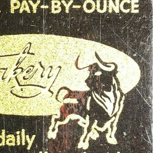 1960's-70's Full Matchbook - "Phil Lehr's Pay-By-Once Steakery San Francisco, CA
