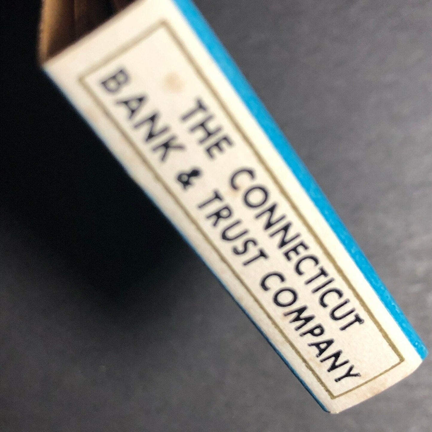 1950's-60's Full Matchbook "The Connecticut Bank" "26 Offices in 18 Communities"