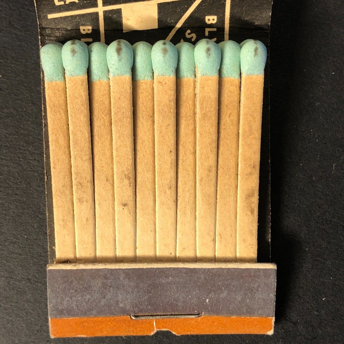 Lawry's The Prime Rib Restaurant LA Full Matchbook Chef c1938-47 1st Location*