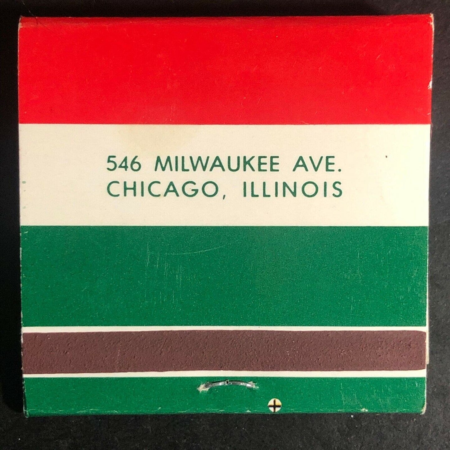 Vintage c1970's Full Matchbook - Como Inn - Chicago w/ Parrot
