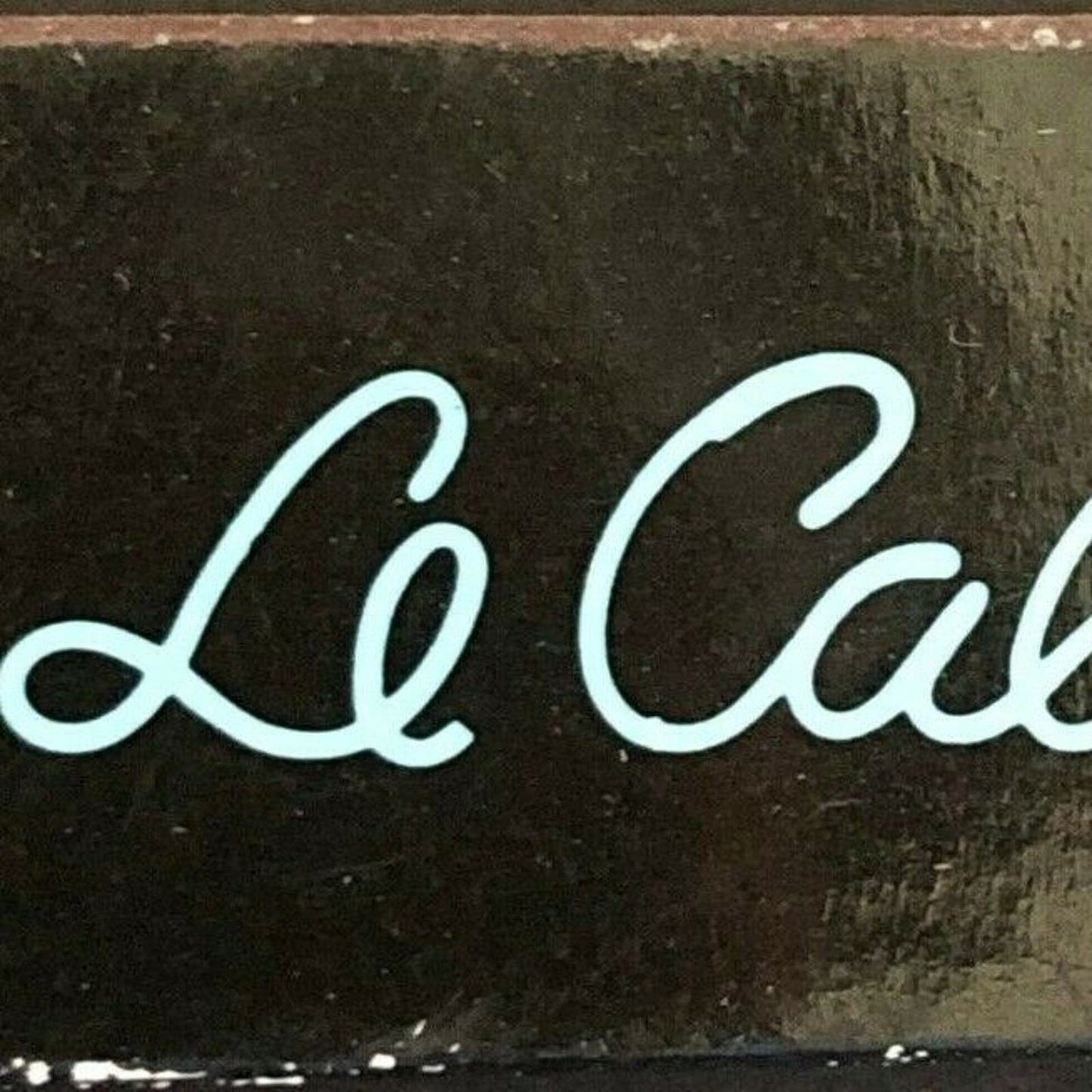 c1970's-80's Wooden Matchbox Matchbook "Le Cabaret / Flamingo Hotel" Santa Rosa