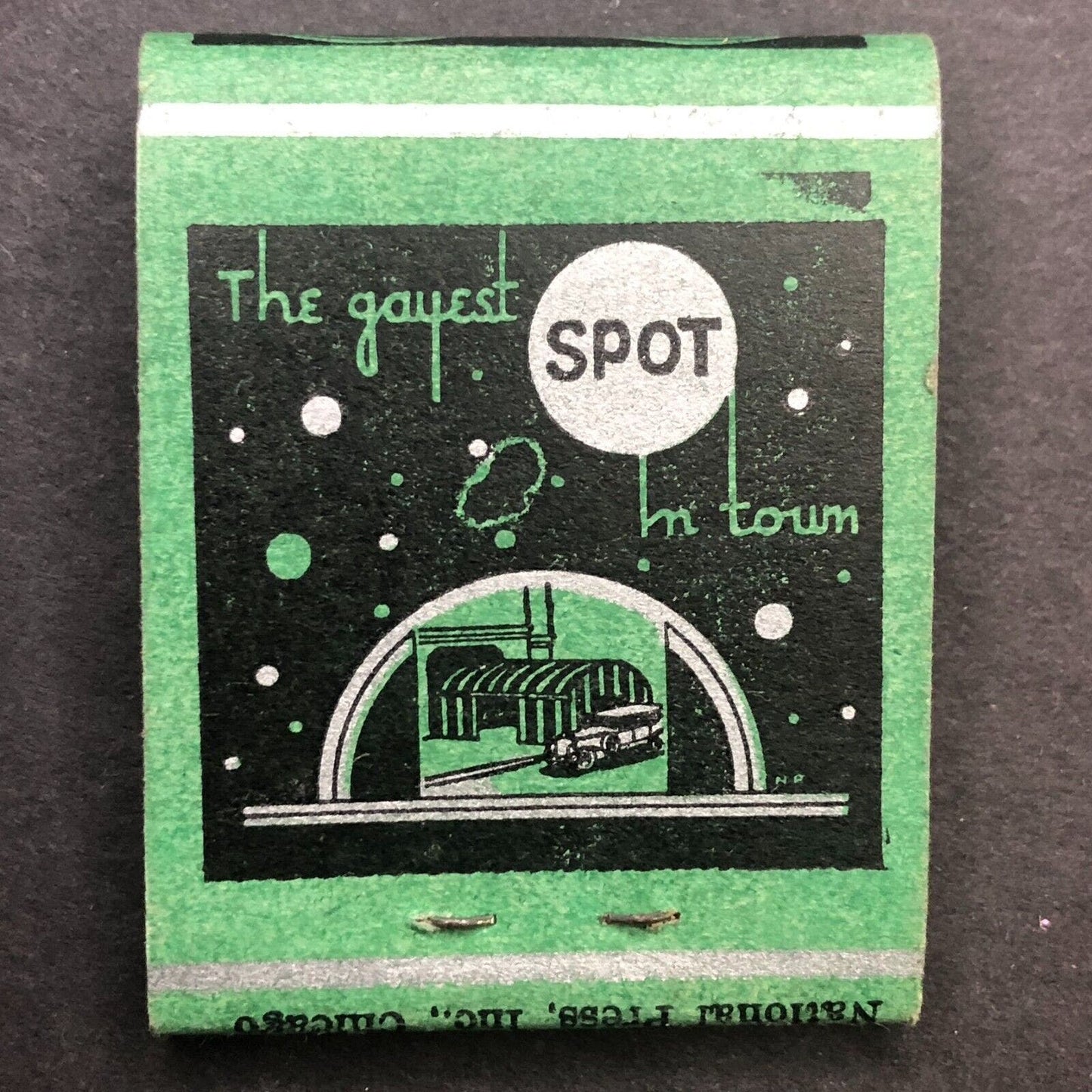 Norfolk, NY Hotel Lavigne "Gayest Spot in Town" Full Matchbook c1930's Scarce