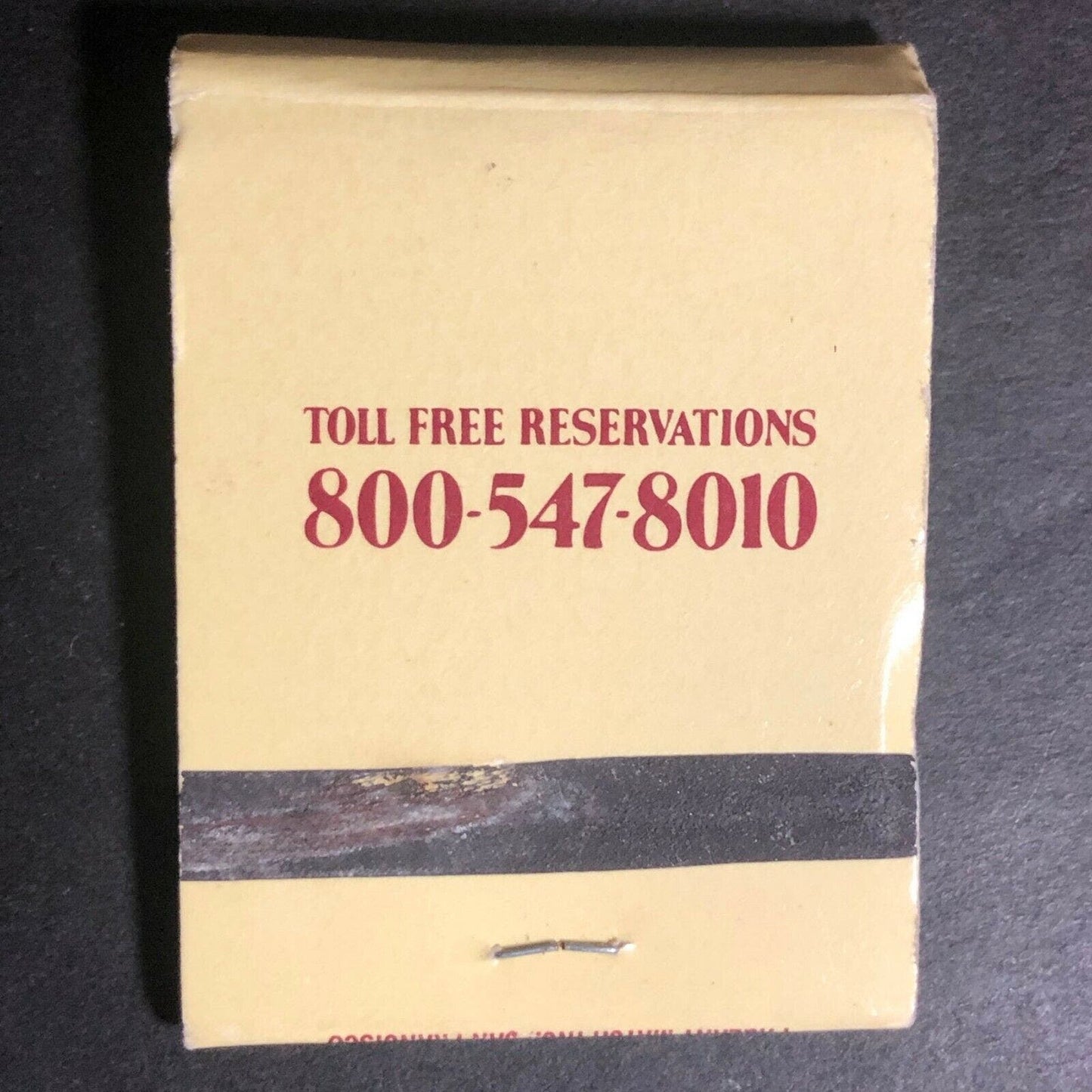 Vintage c1970 's Full Matchbook "Red Lion Hotels & Inns"