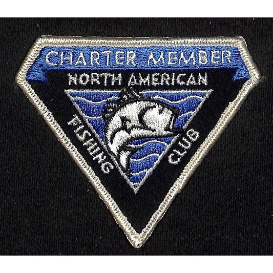 North American Fishing Club Charter Member Vintage Patch NOS