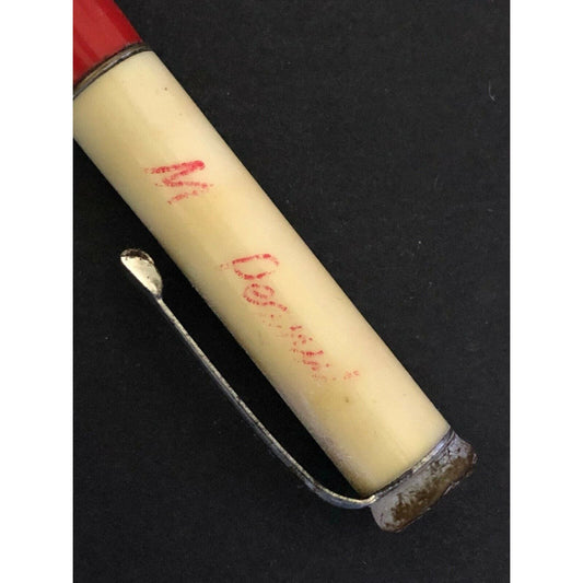 c1940's-50's Mr. Peanut ? Ritepoint 3 3/4" Mechanical Advertising Pencil