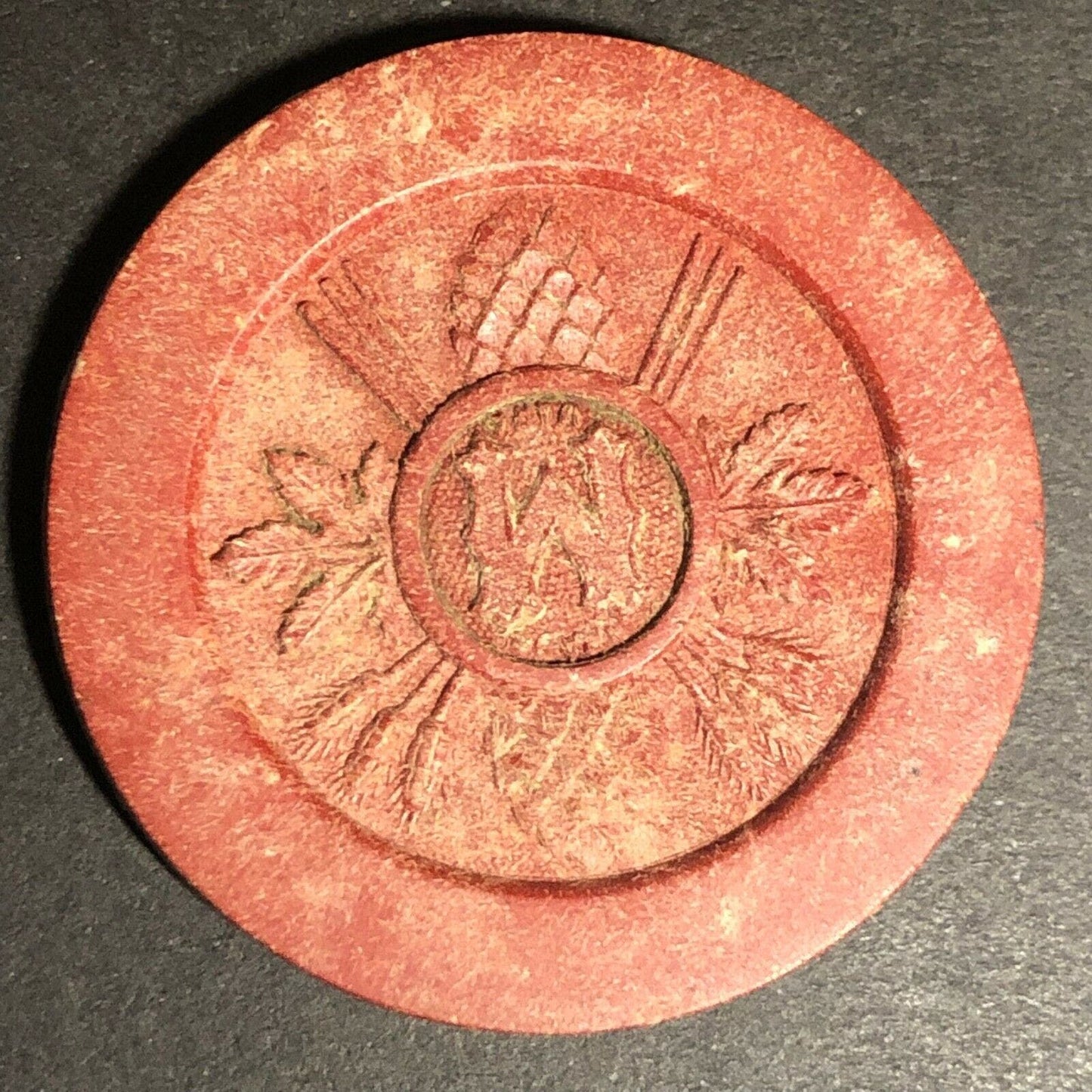 c1920's-30's Minneapolis Brewing Co. Maroon Advertising Poker Chip
