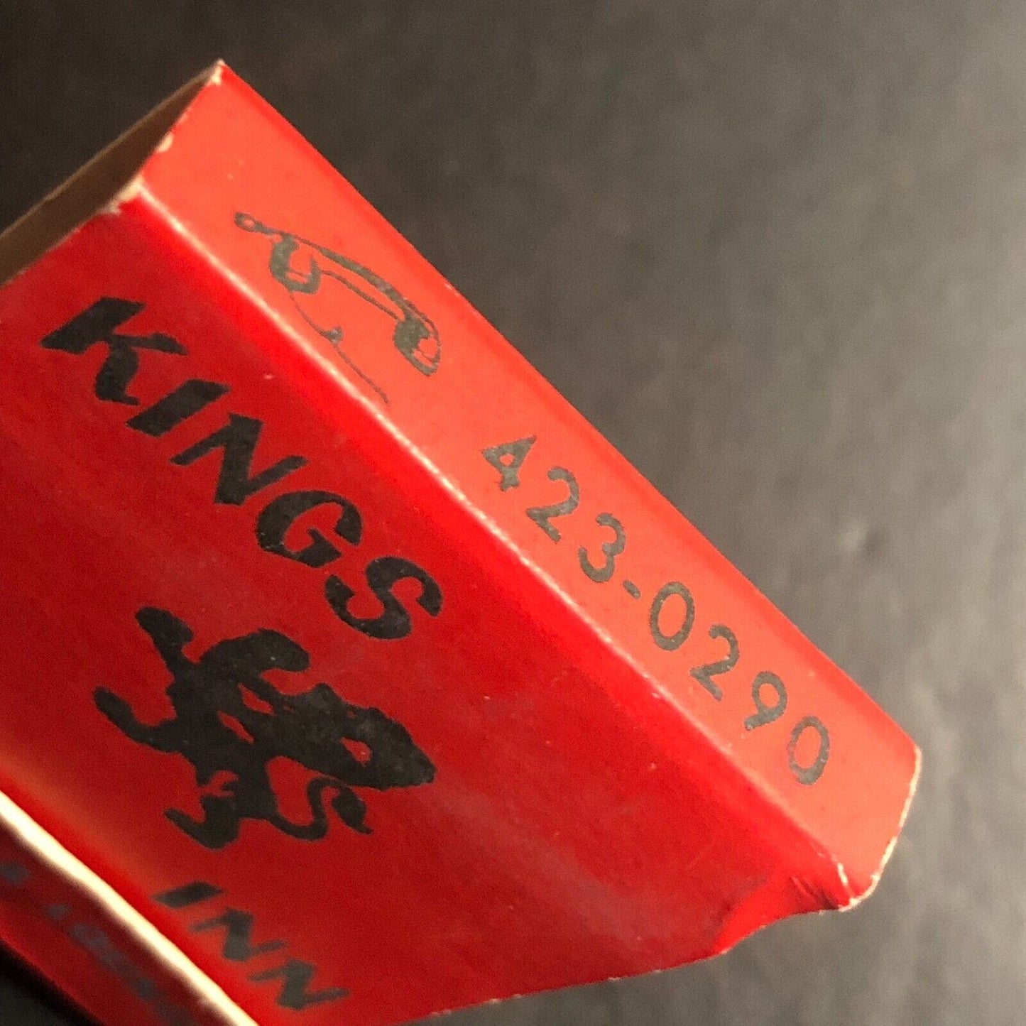 King's Inn / Peasants Pub Oak Lawn, IL Full Matchbook c1974-84 VGC