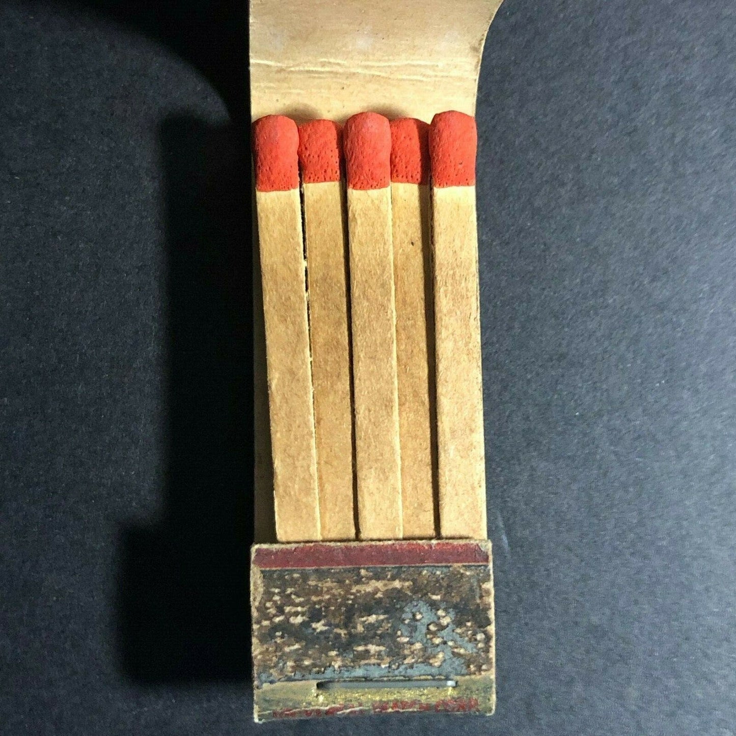 Scarce Vintage c1940's Full Slim 10 Strike Matchbook Y-Not-Eat Glendale, CA