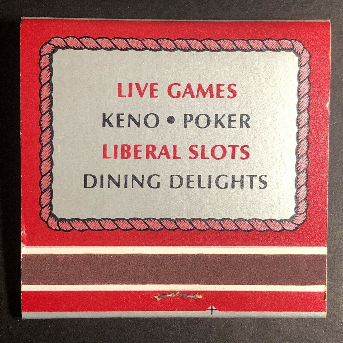 70's-80's Full Matchbook "Silver City Casino" Las Vegas, NV