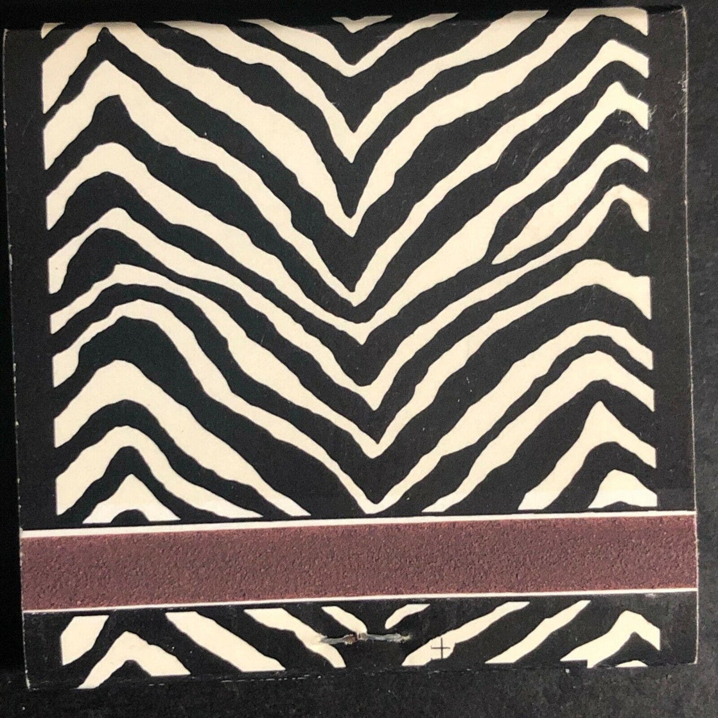 Richard's Lilac Lodge Hillside, IL Matchbook Zebra c1960's-74