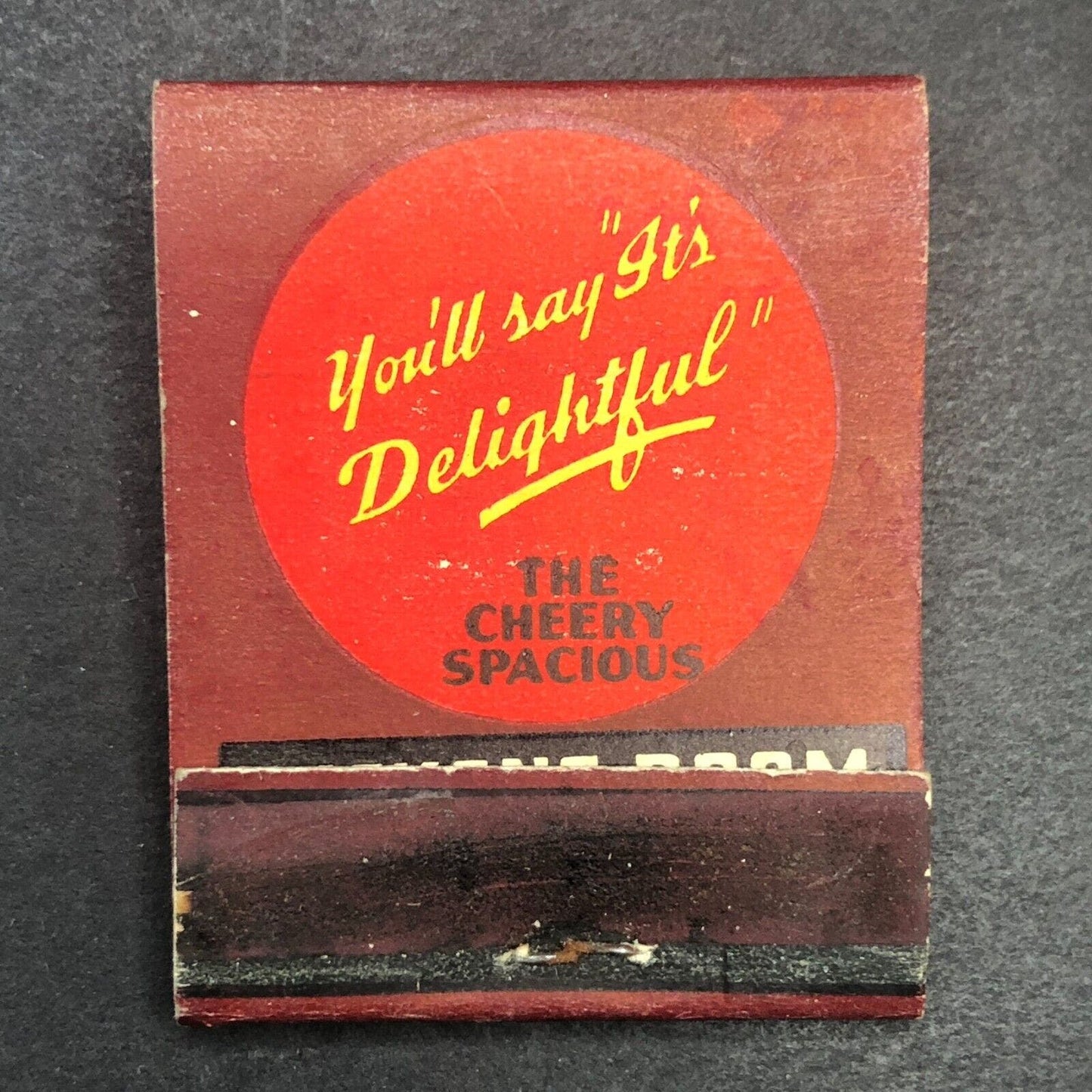 Hotel Onondaga Syracuse, NY Mostly Full (-2) Matchbook c1940's VGC Scarce