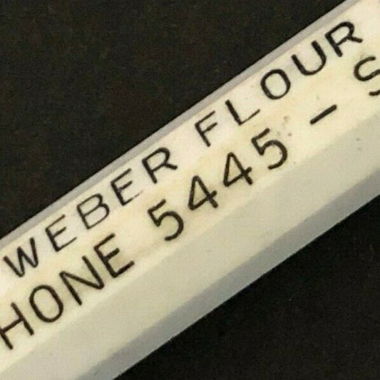 c1940's-50's "Webber Flour Mills" Salina, KS Mechanical Advertising Pencil