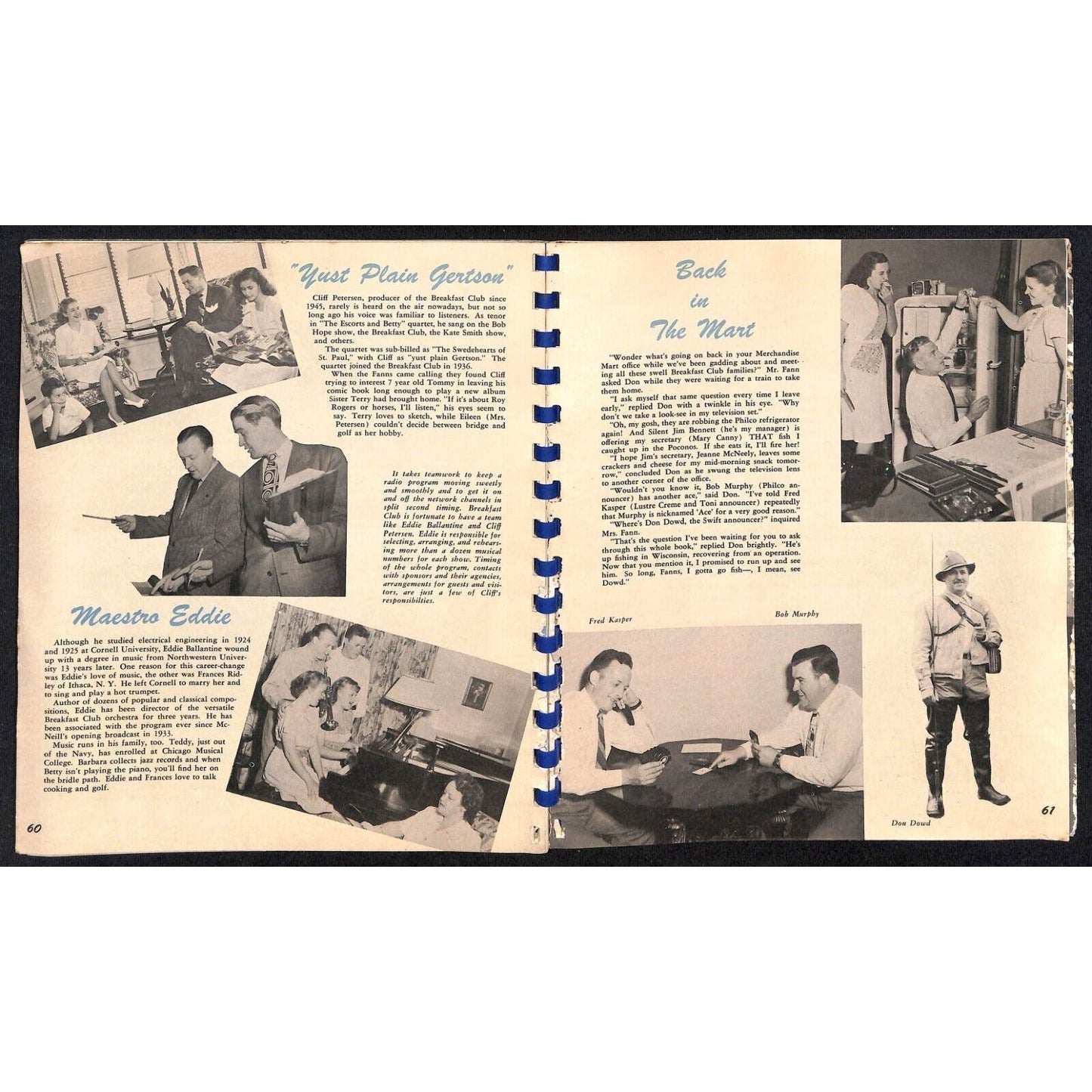 Don McNeil Breakfast Club 1947 Yearbook - (Morning Variety Radio Show)