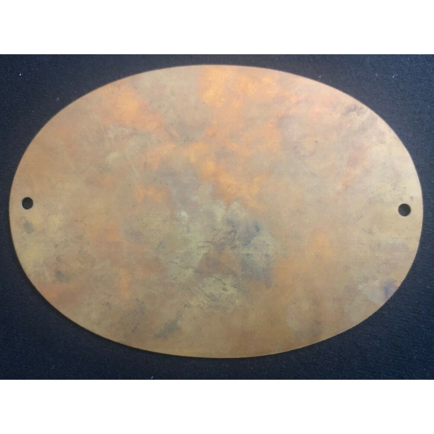 1958 Brass Antique Auto Show Fall Meet Dash Plaque Wilmington Merchandise Mart