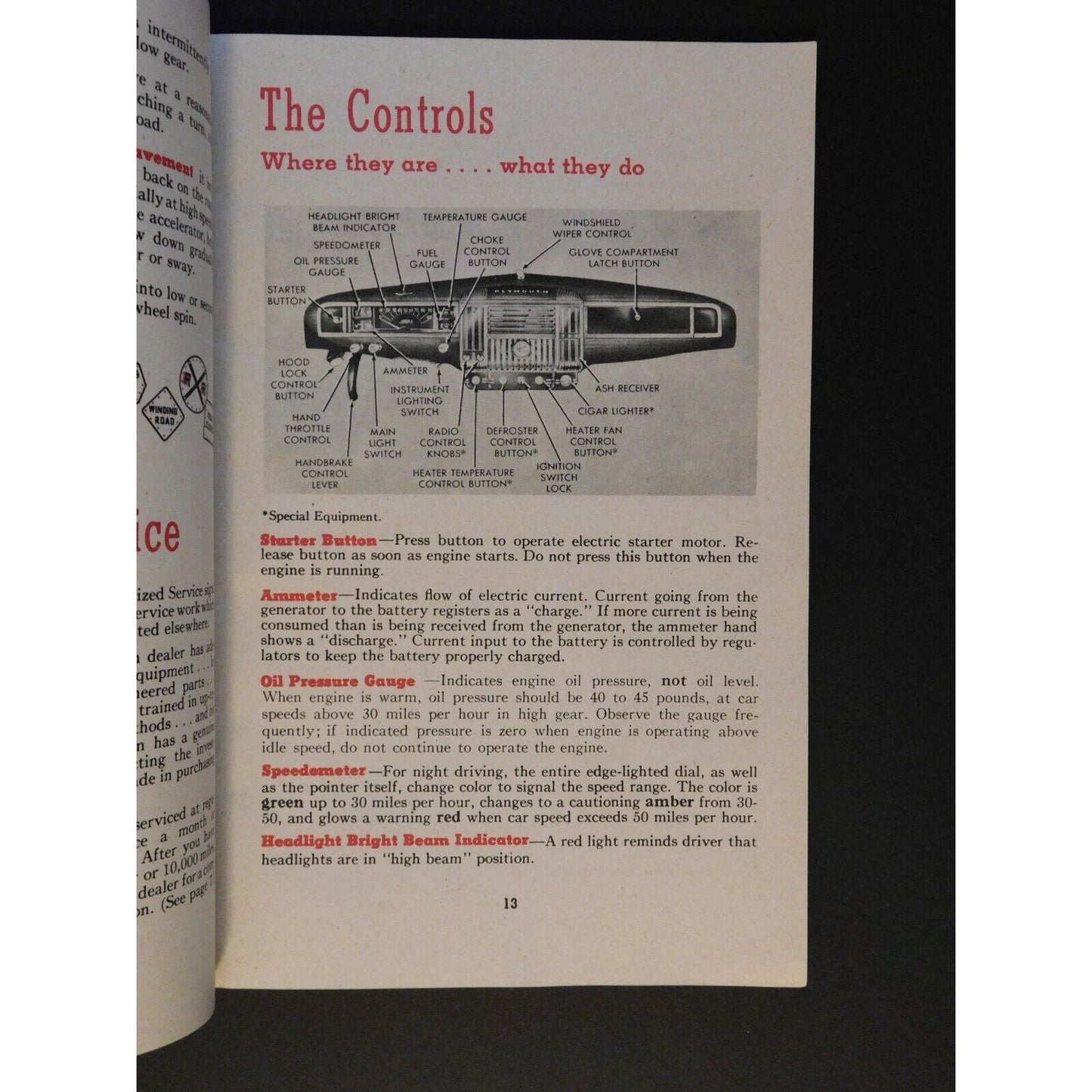 1947 Plymouth 48pg "The Inside Story" Booklet w/cover & Mopar Radio Man