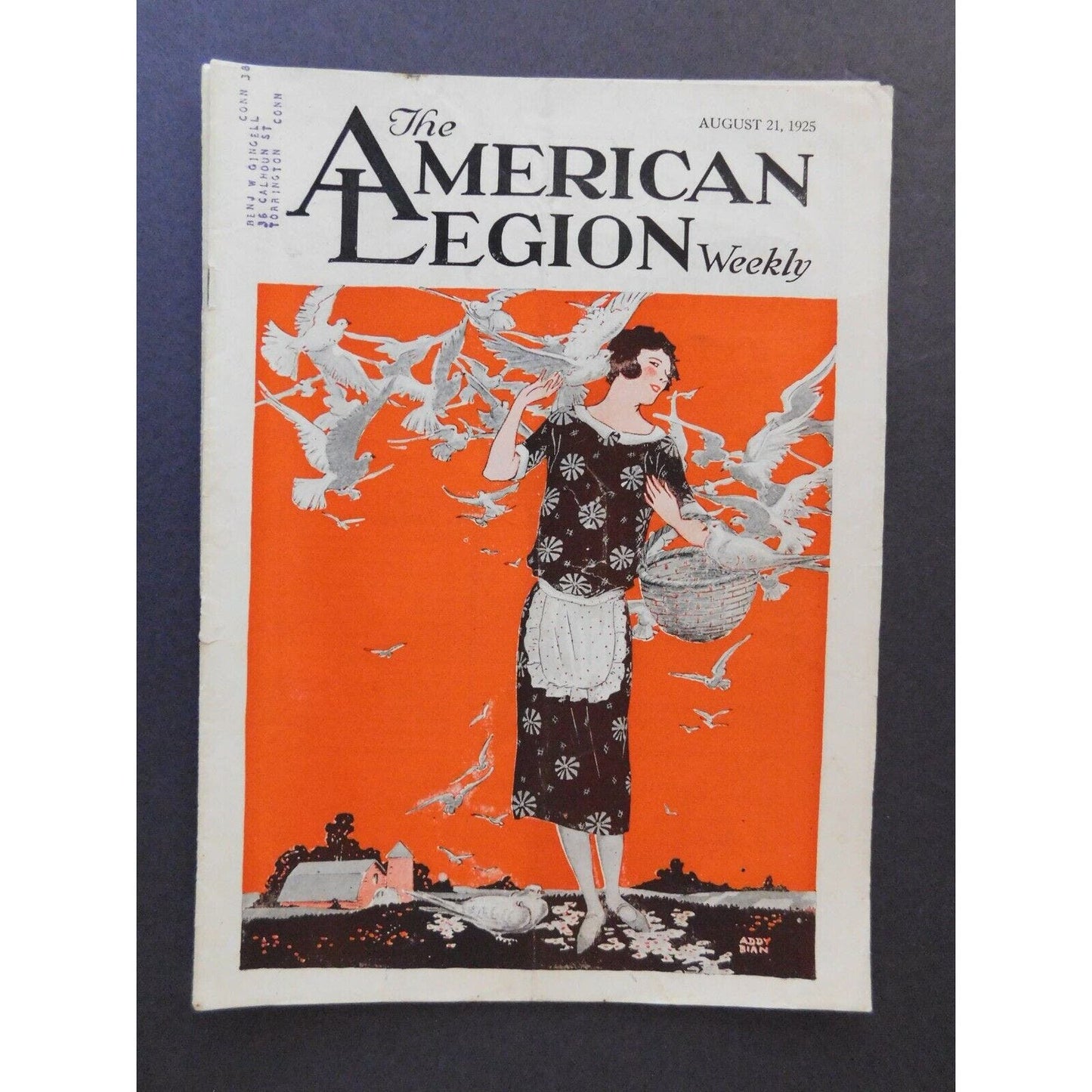 "The American Legion Weekly" Aug 21 1925 - 18 pgs.