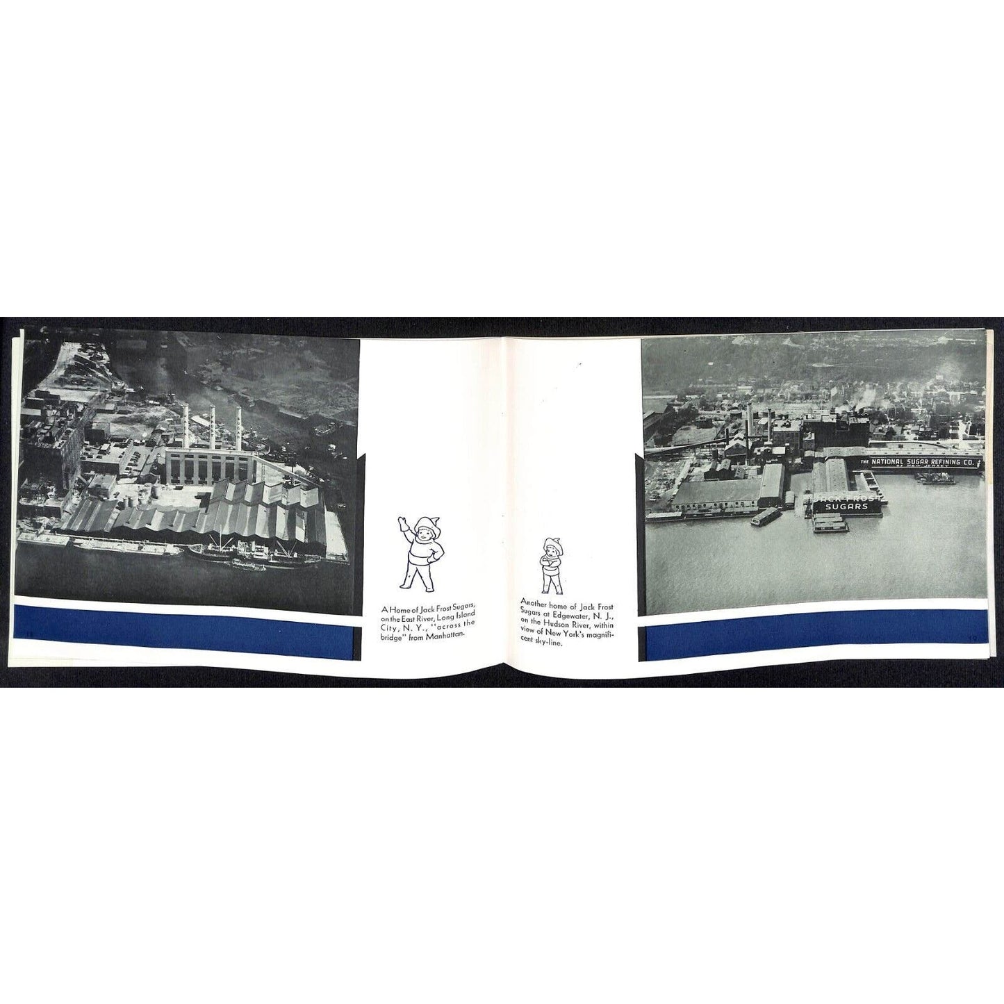 Jack Frost Sugar 24pp Booklet Brochure 1934 Chicago World's Fair - w/Poster VGC