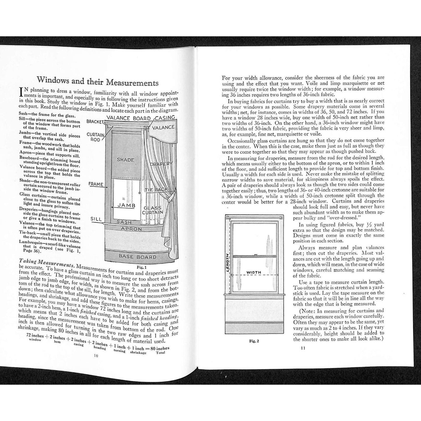 How to Make Draperies The Modern Singer Way 1929 Booklet 64pp Singer Sewing VGC