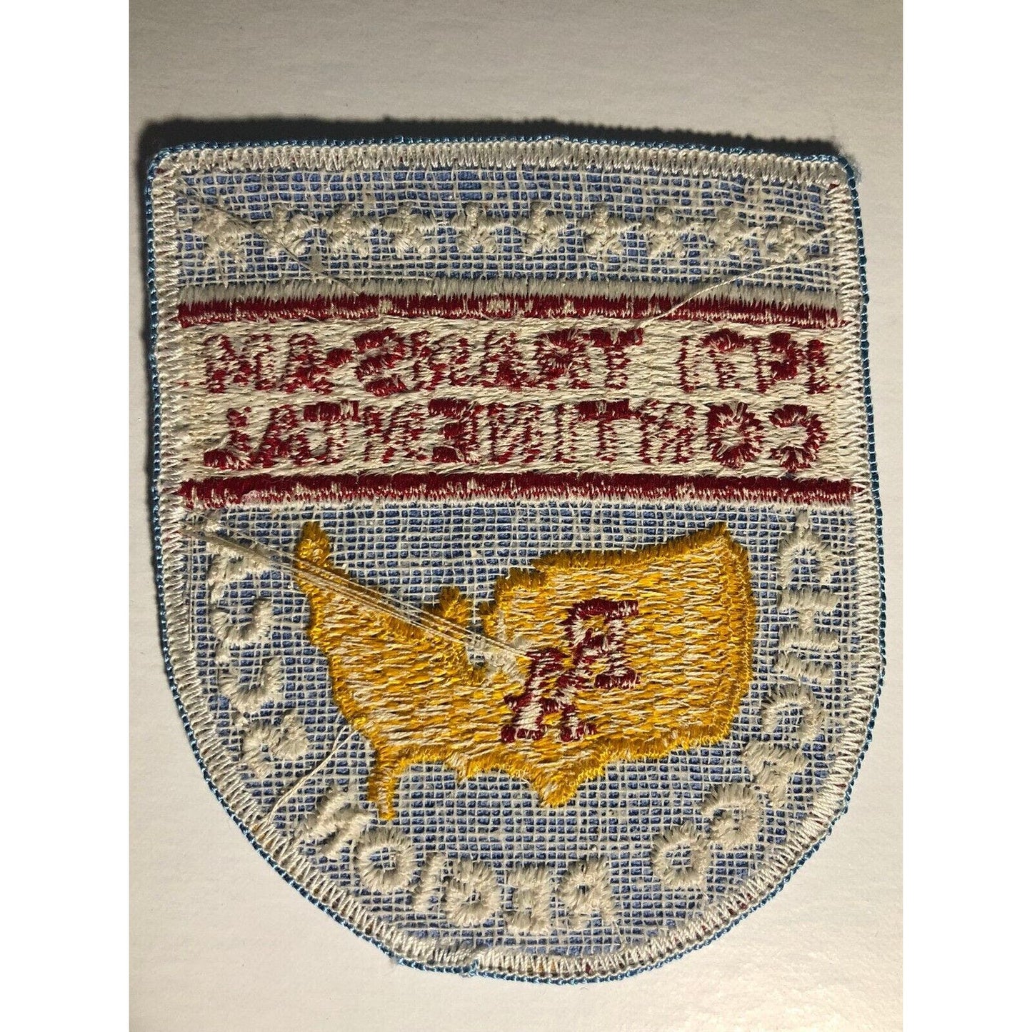 1971 Trans-Am Continental Chicago Region S.C.C.A. Vintage Embr. Patch Scarce