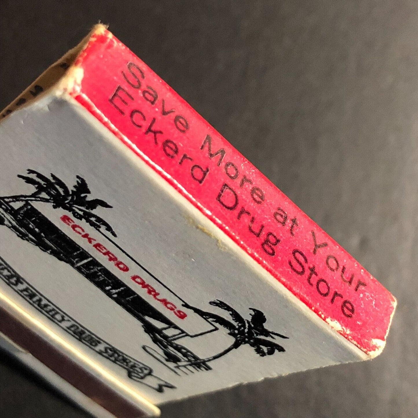 Eckerd Drug Stores "America's Family" Full Matchbook c1960 Scarce