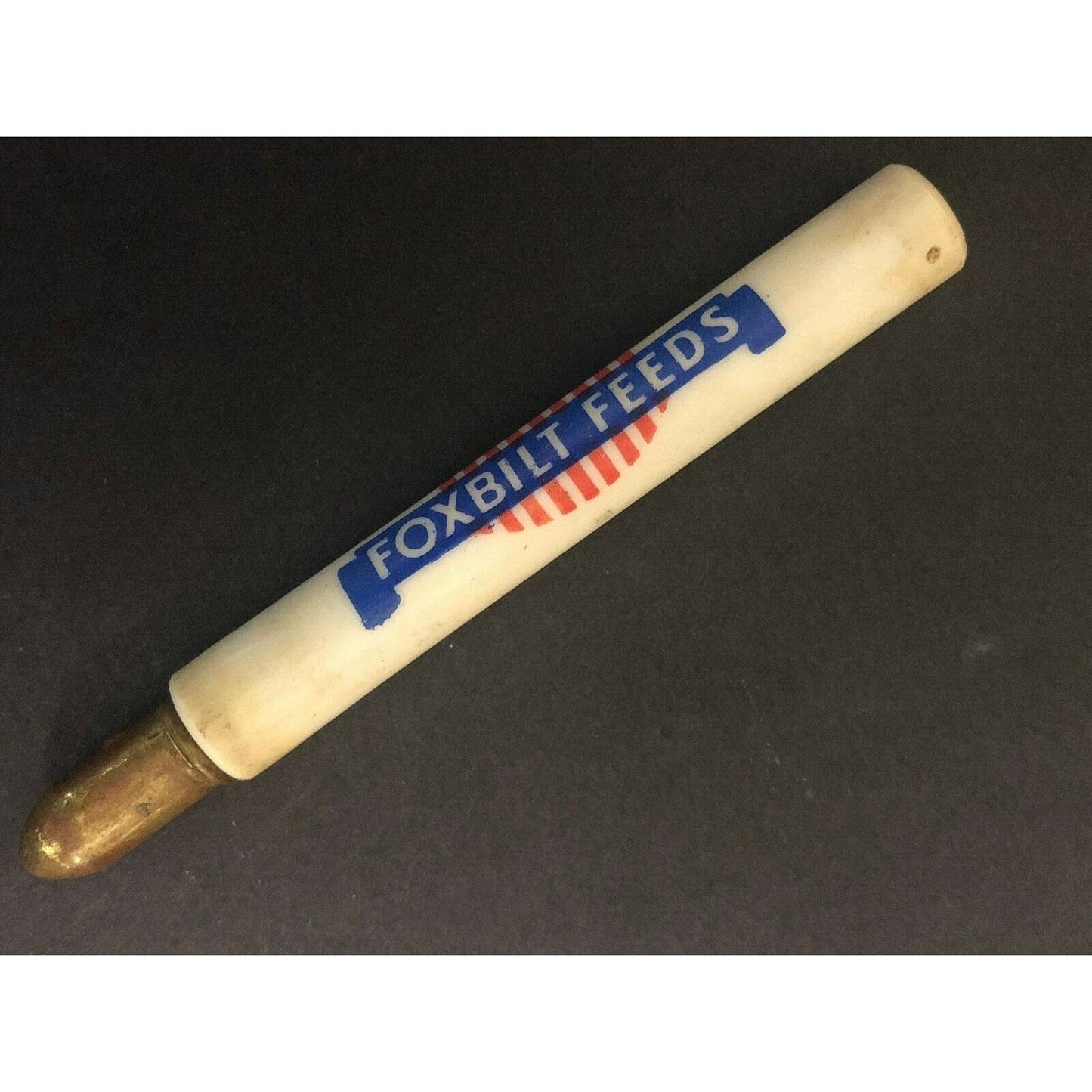 c1930's-40's "Foxbilt Feeds" Advertising Bullet Pencil