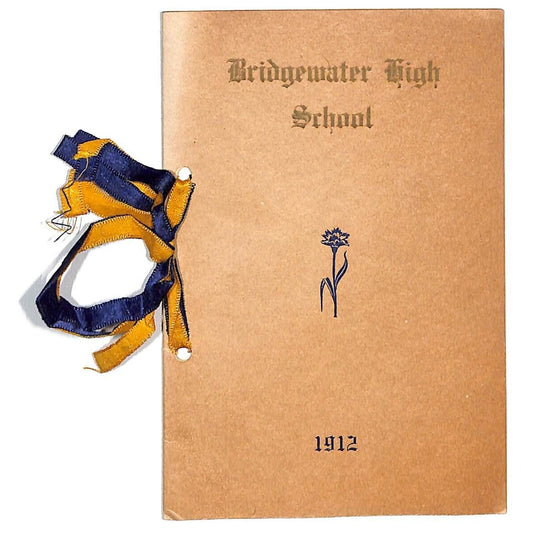 Bridgewater High School (Virginia?) 1912 Commencement Invitation VGC