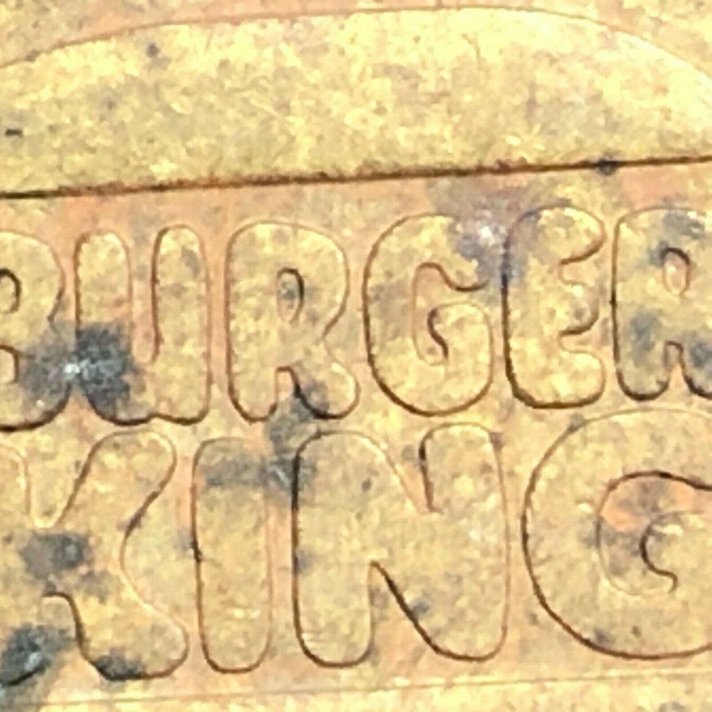 25mm Burger King Brass Token