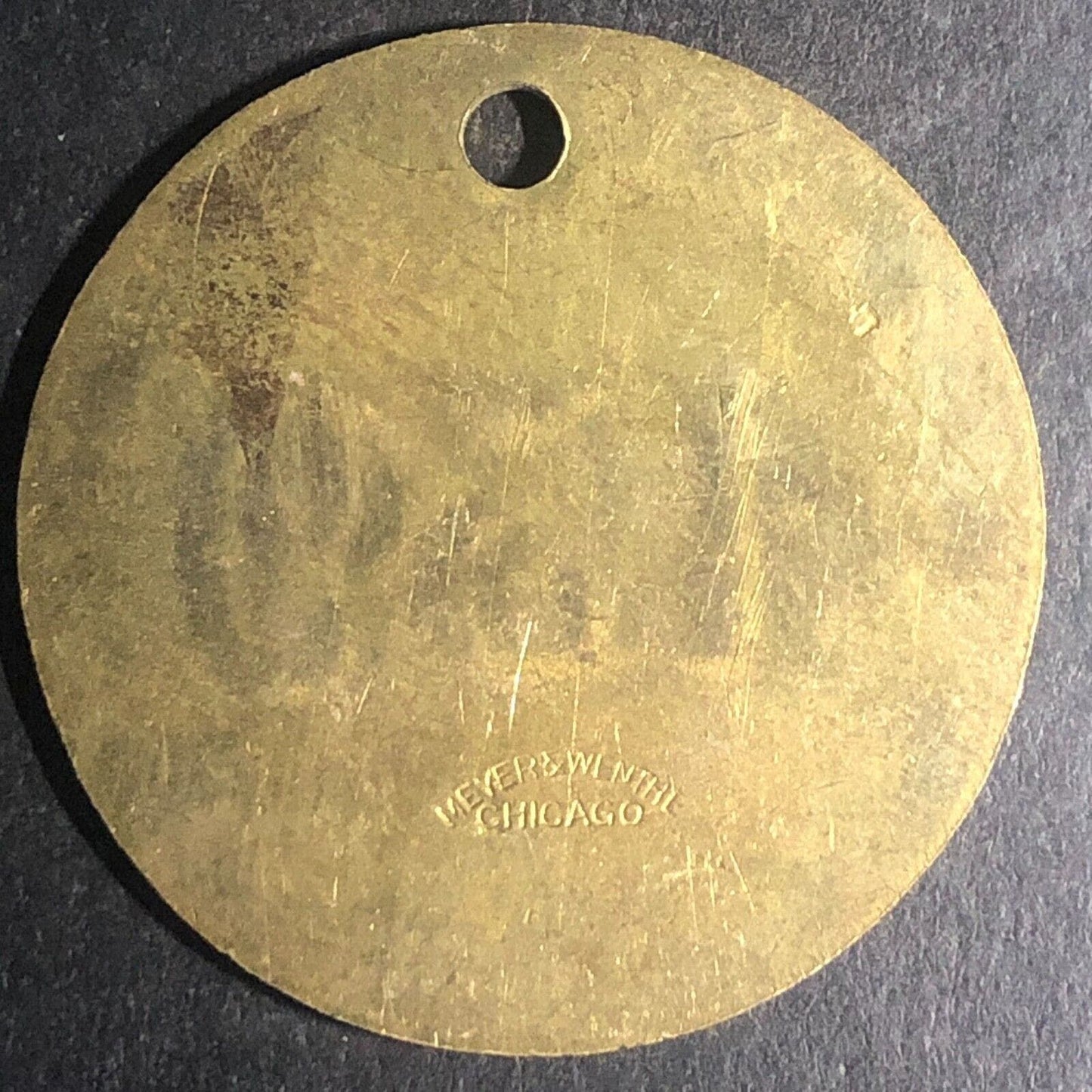 Anaconda Copper Mining Co. Bonner, MONT MT Brass Tool Check Tag #459 Scarce
