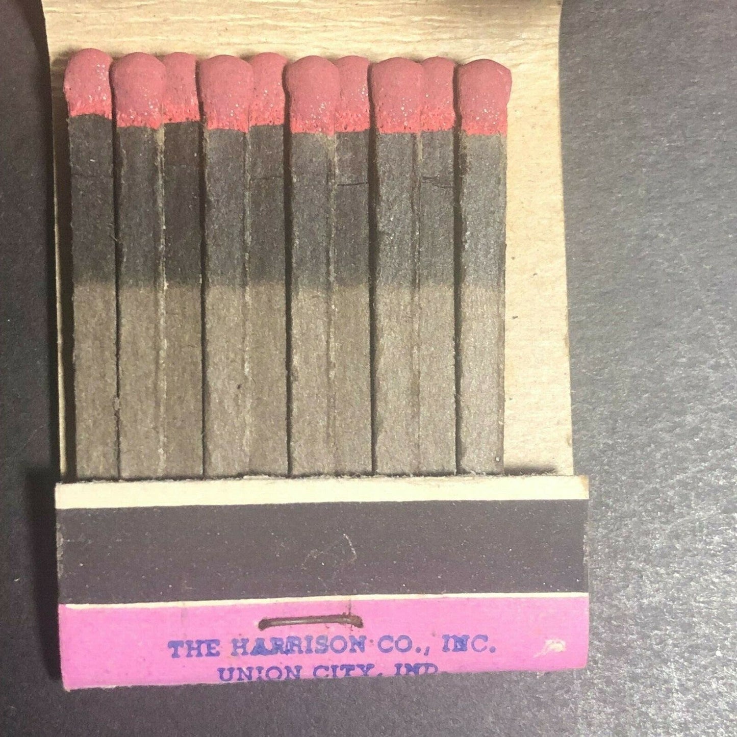1940's-50's Full Matchbook "Center Dry Cleaners" "Is My Chute Too.." Meriden, CT
