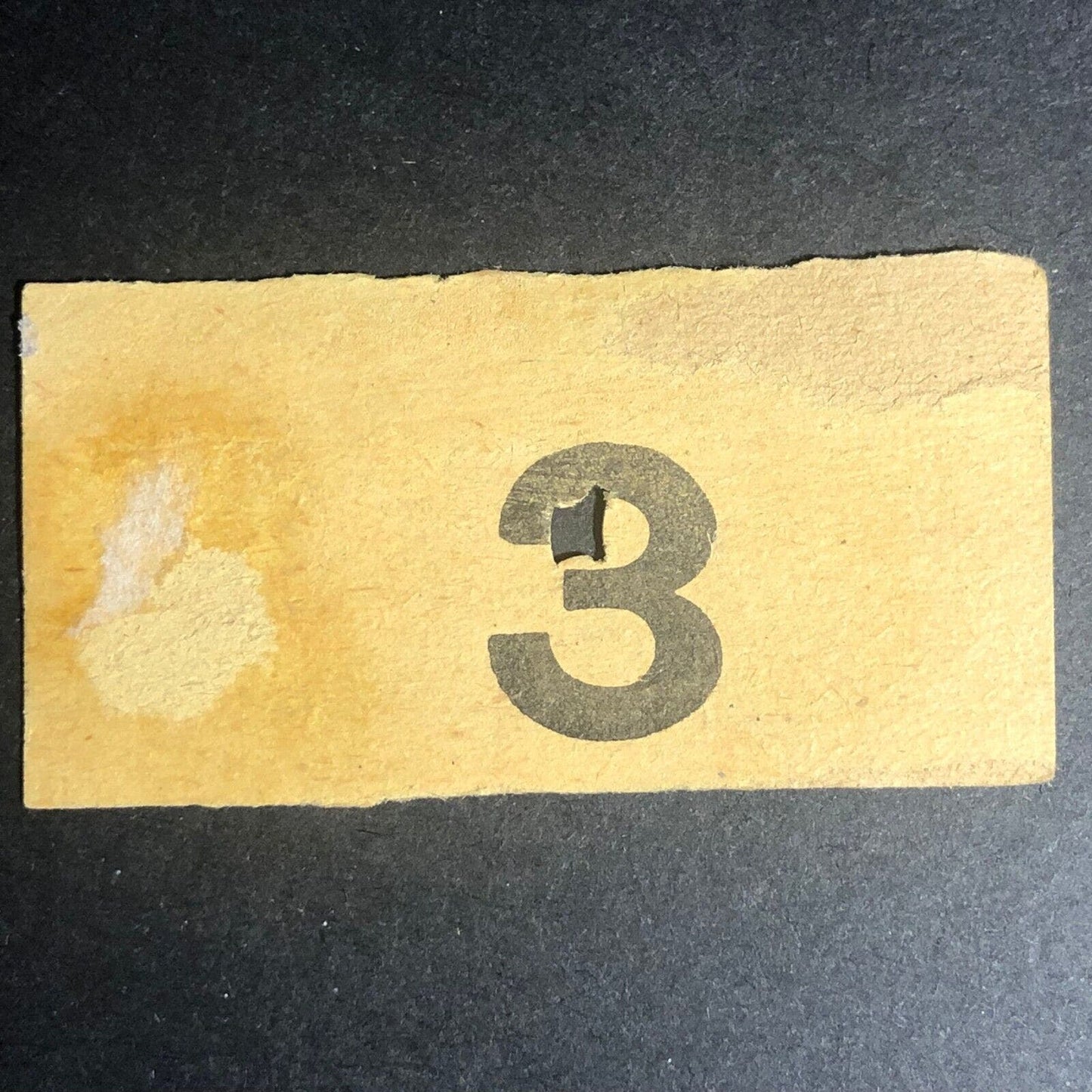 (New Jersey ?) Public Service Railway Co. G/F One Zone Ride 3 Cents Scarce
