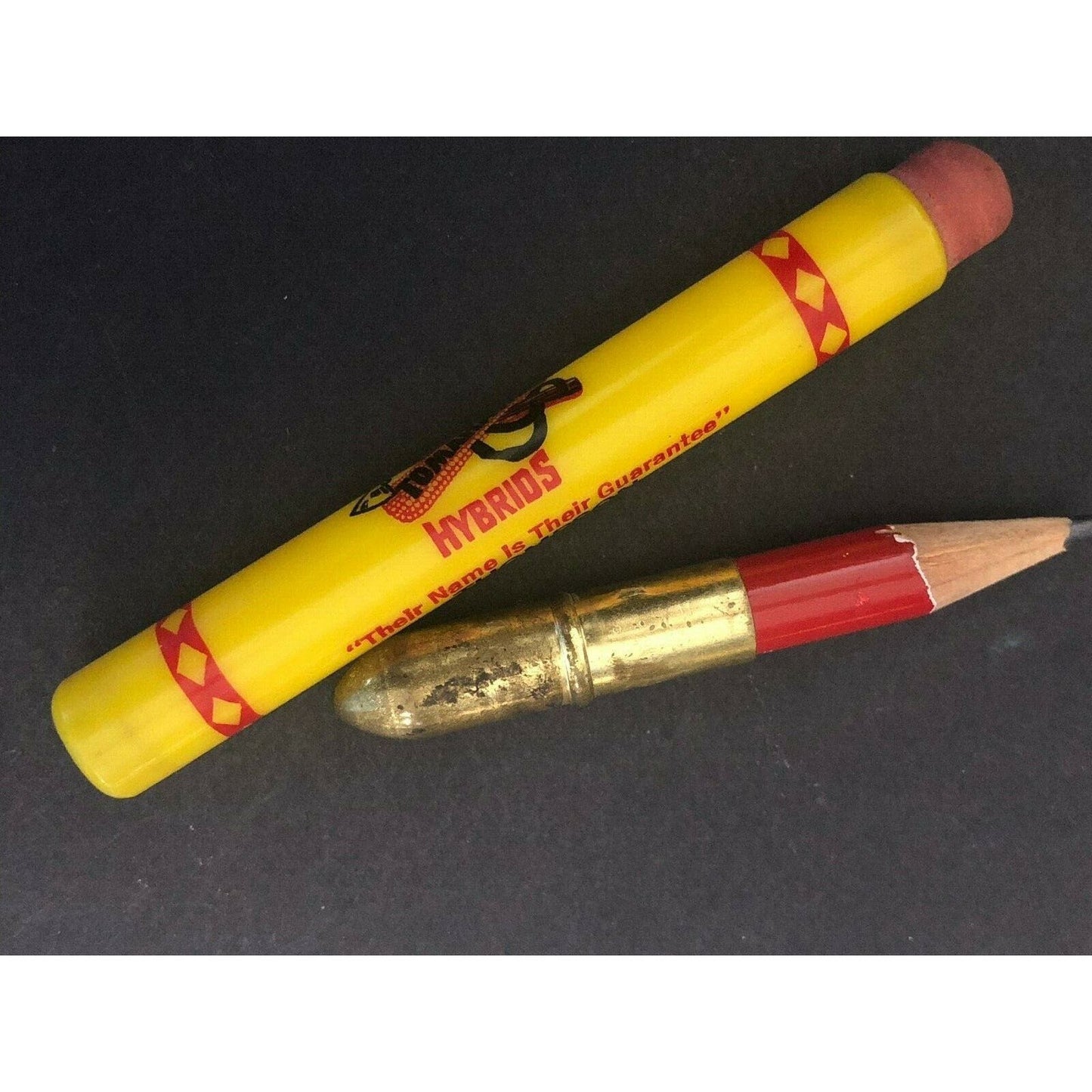 c1930's-40's "Thompson Hybrid Corn Belmond, Iowa" Advertising Bullet Pencil