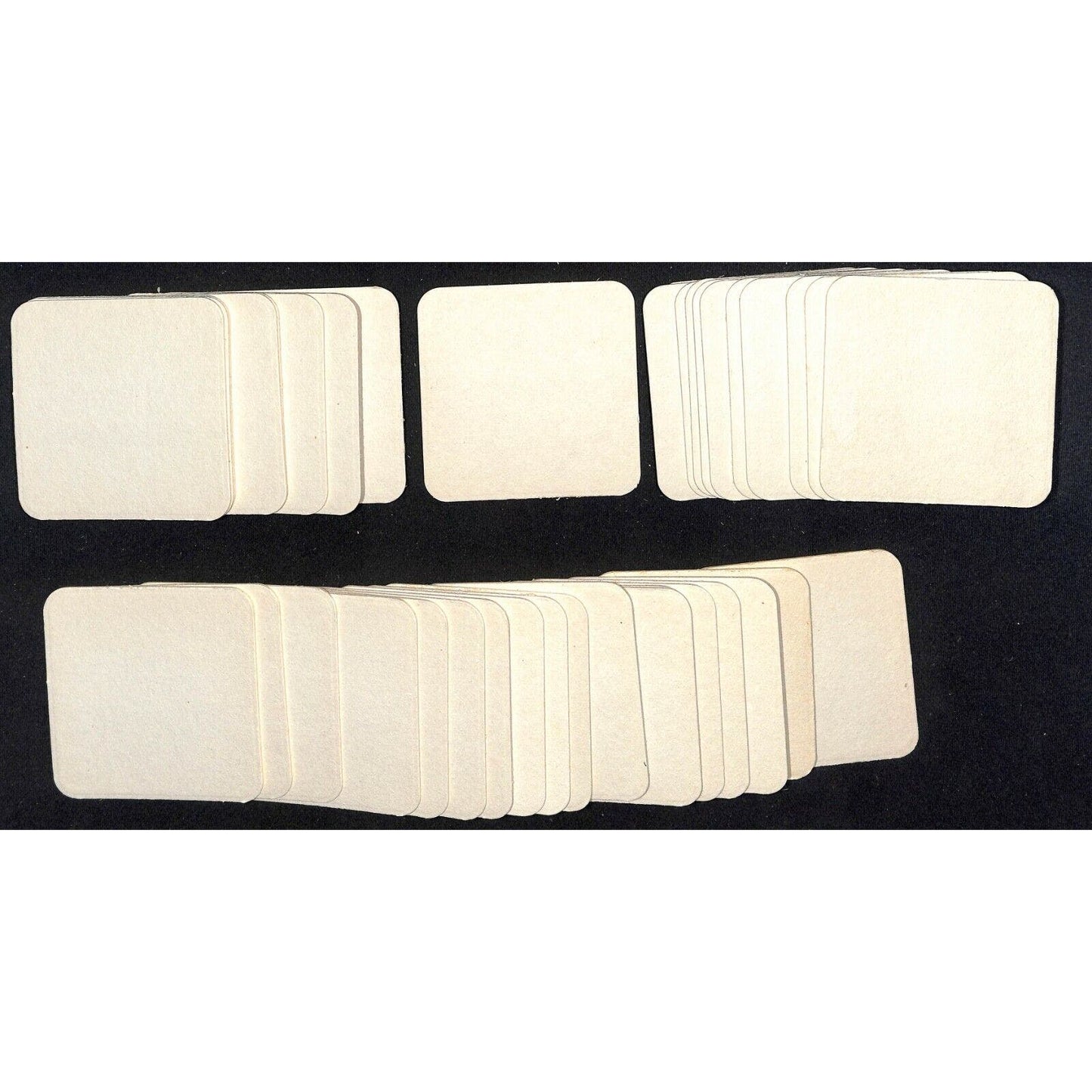 Vintage German Beer Coasters c80's-90's 37pcs "Monika and Werner Strunck"