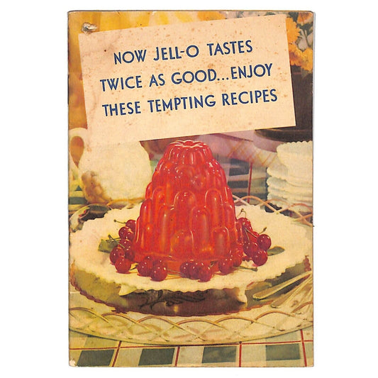Jell-O Recipe Booklet "6 Delicious Flavors" c1934 23pp
