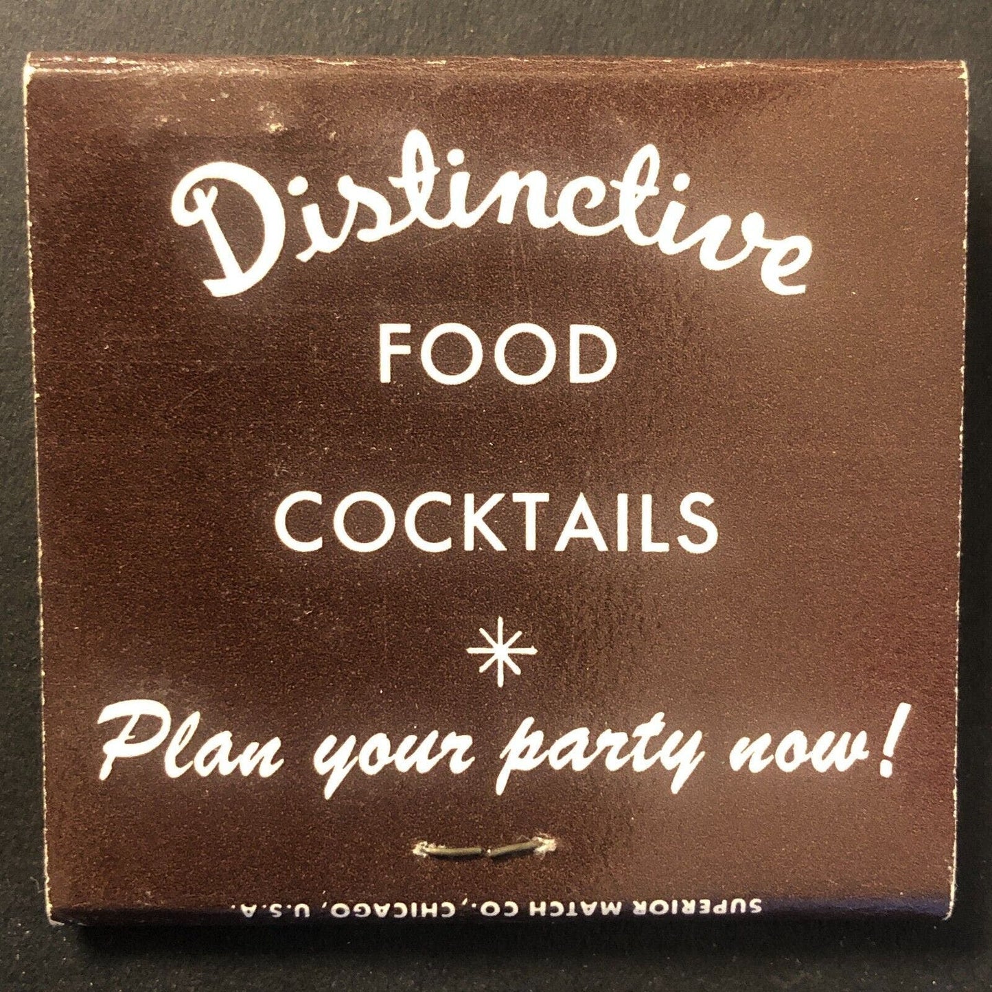 Johnnie Reynolds' Supper Club Near Lake George Vintage Full Matchbook c1960's-73