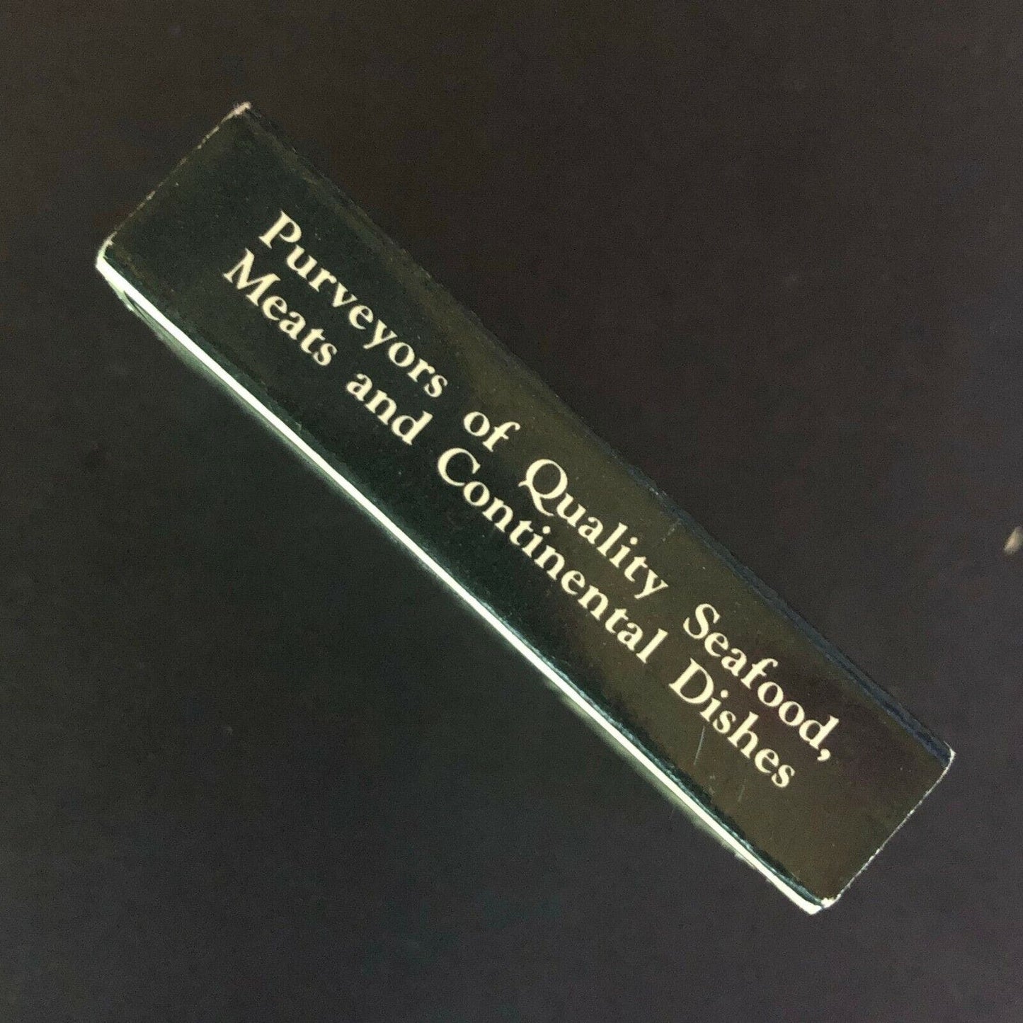 c1970's-80's Wooden Matchbox Matchbook "The Saw Mill Restaurant" Sarasota