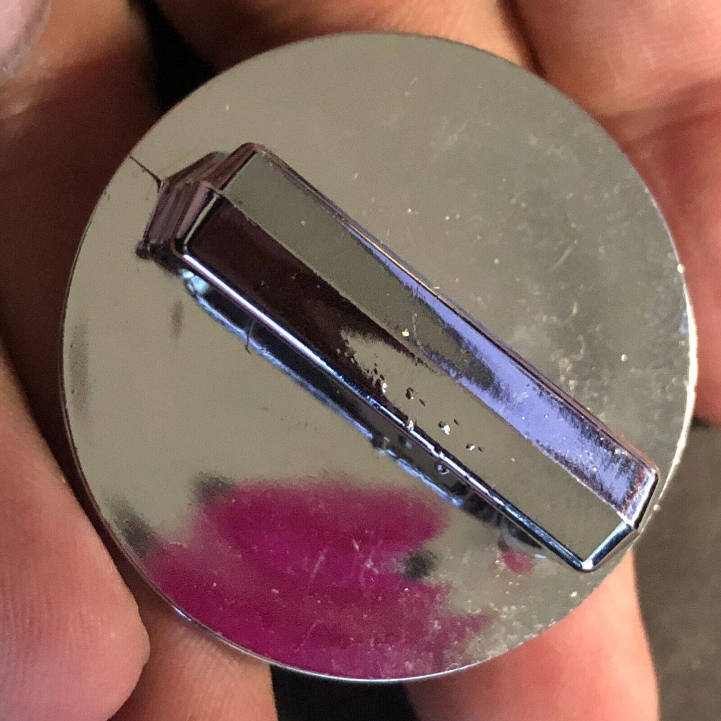 BSA 1973 National Scout Jamboree - Chromed Plastic Neckerchief Slide